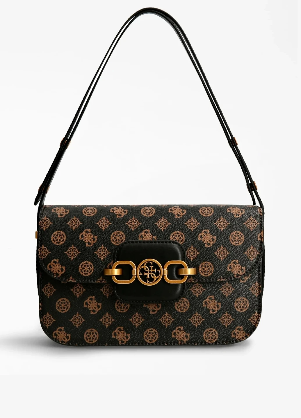 Сумка с регулируемой ручкой Guess HENSELY LOGO CNVRTBL SHLDR BAG (251444149)