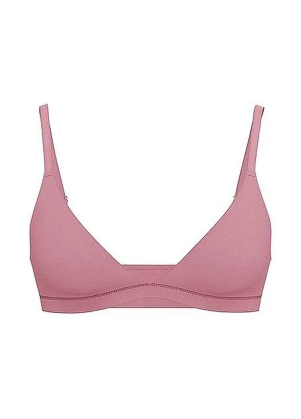 Рожево-ліловий бралетт бюстгальтер Victoria's Secret без кісточок поліамід