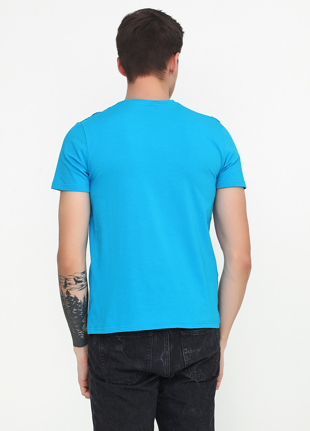 Блакитна футболка Romix