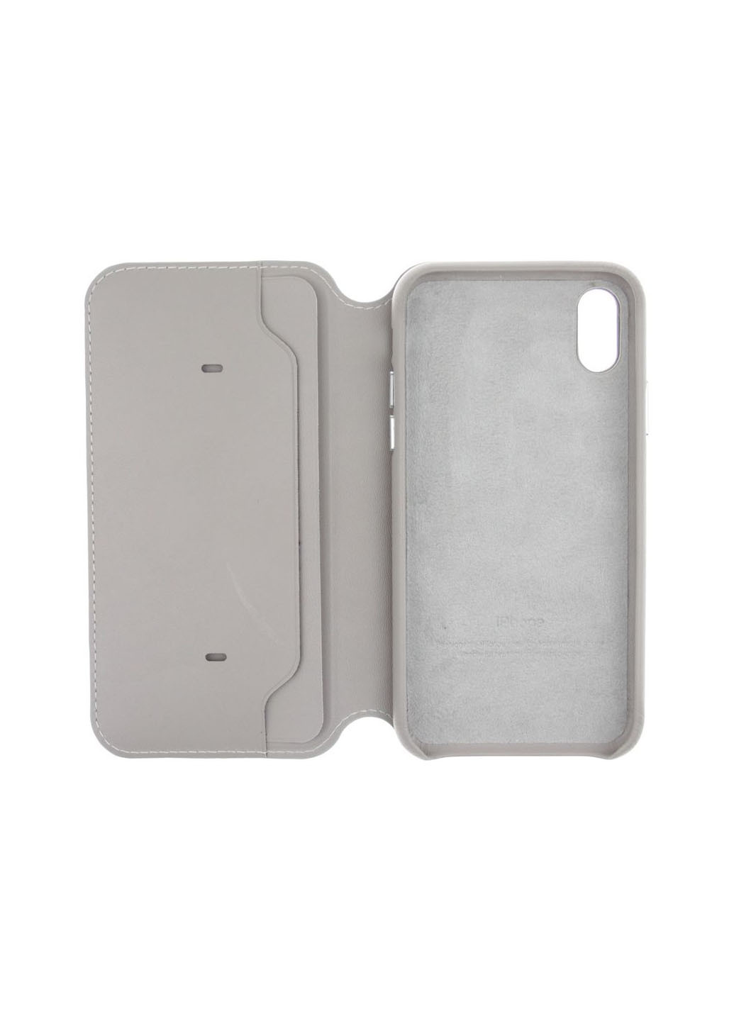 Чохол Book Cover Case iPhone X Light grey Apple (231521478)