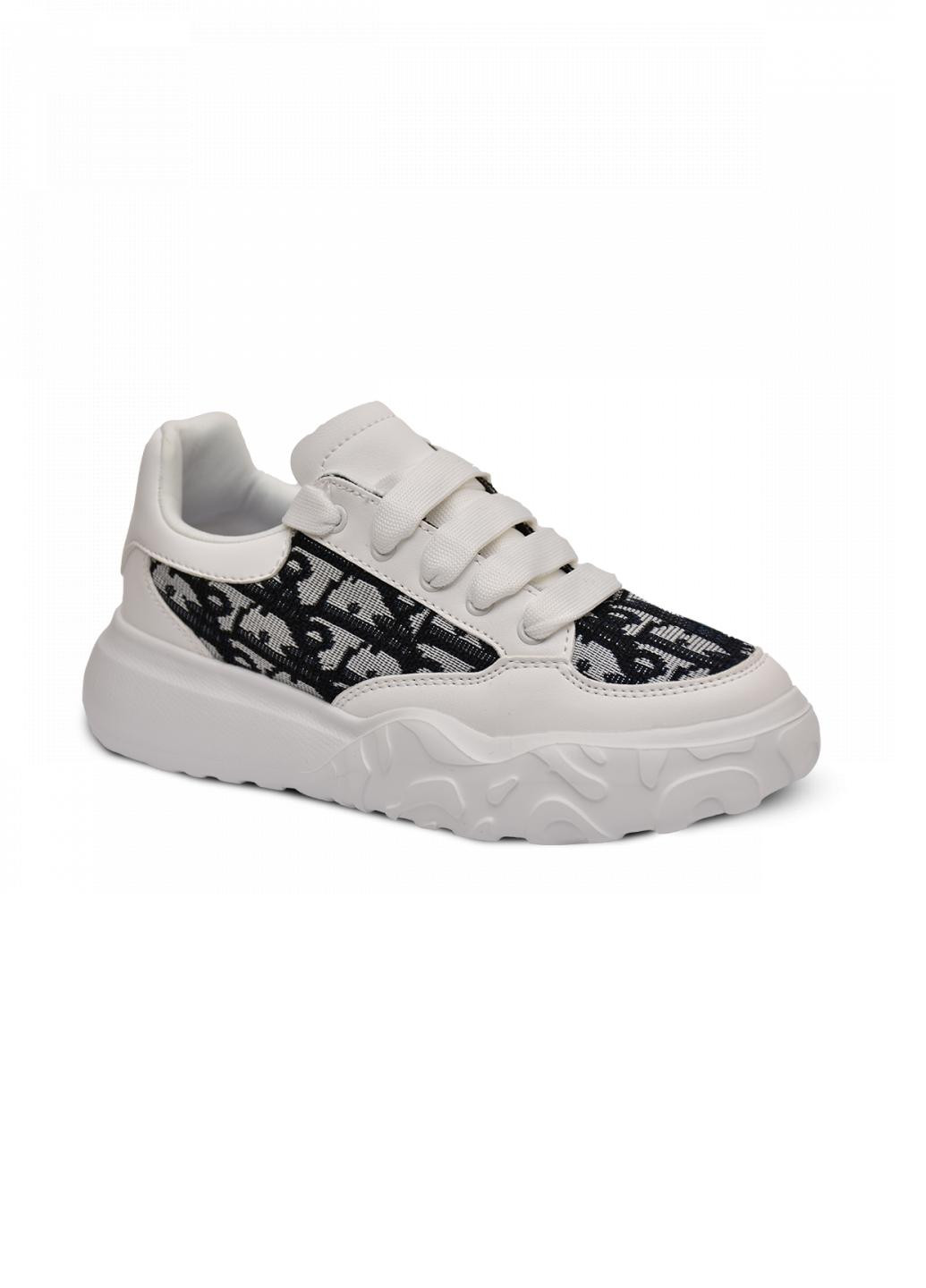 Кроссовки женские 839910 No Brand белые демисезоны (225016804)