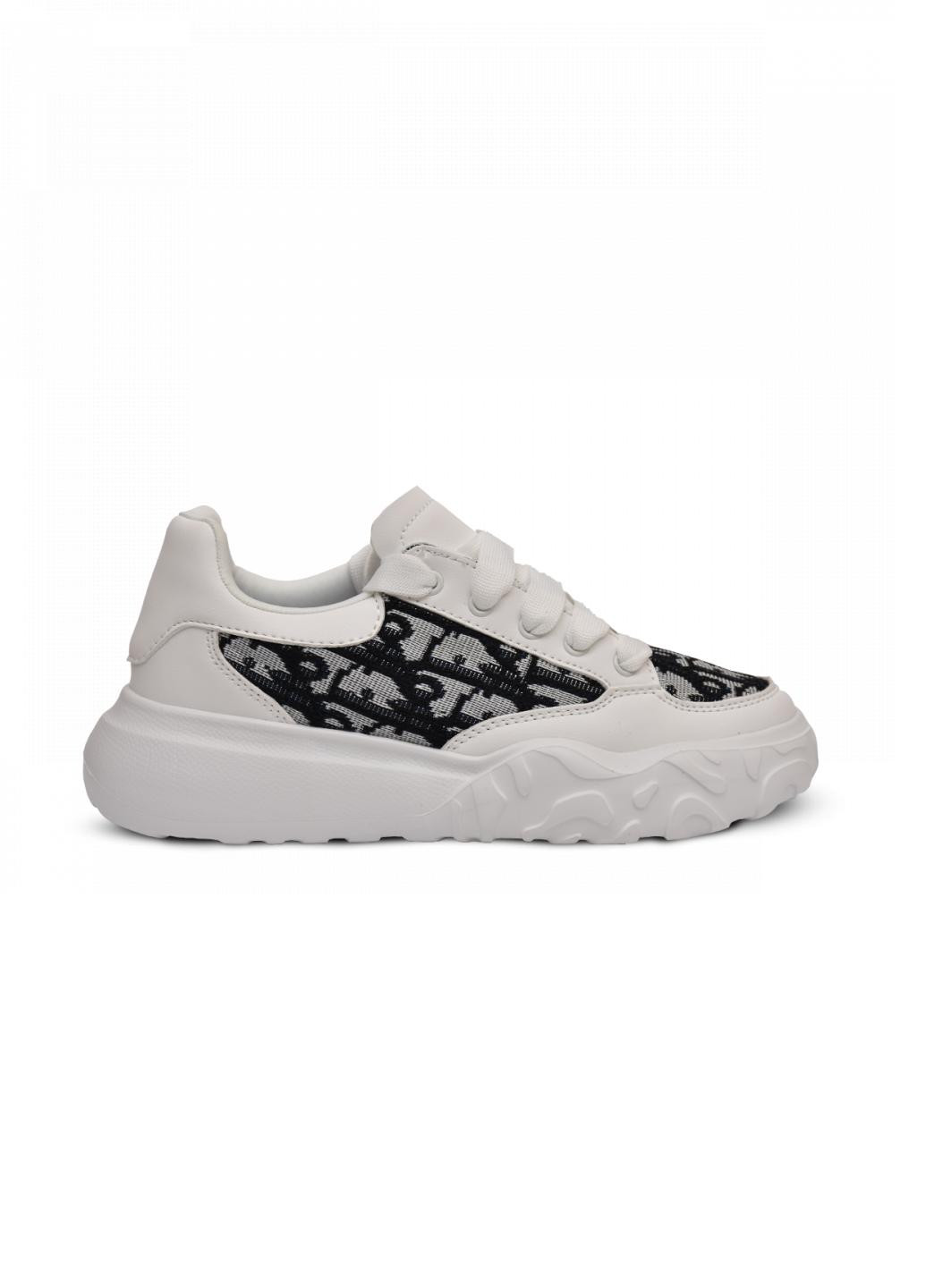 Кроссовки женские 839910 No Brand белые демисезоны (225016804)