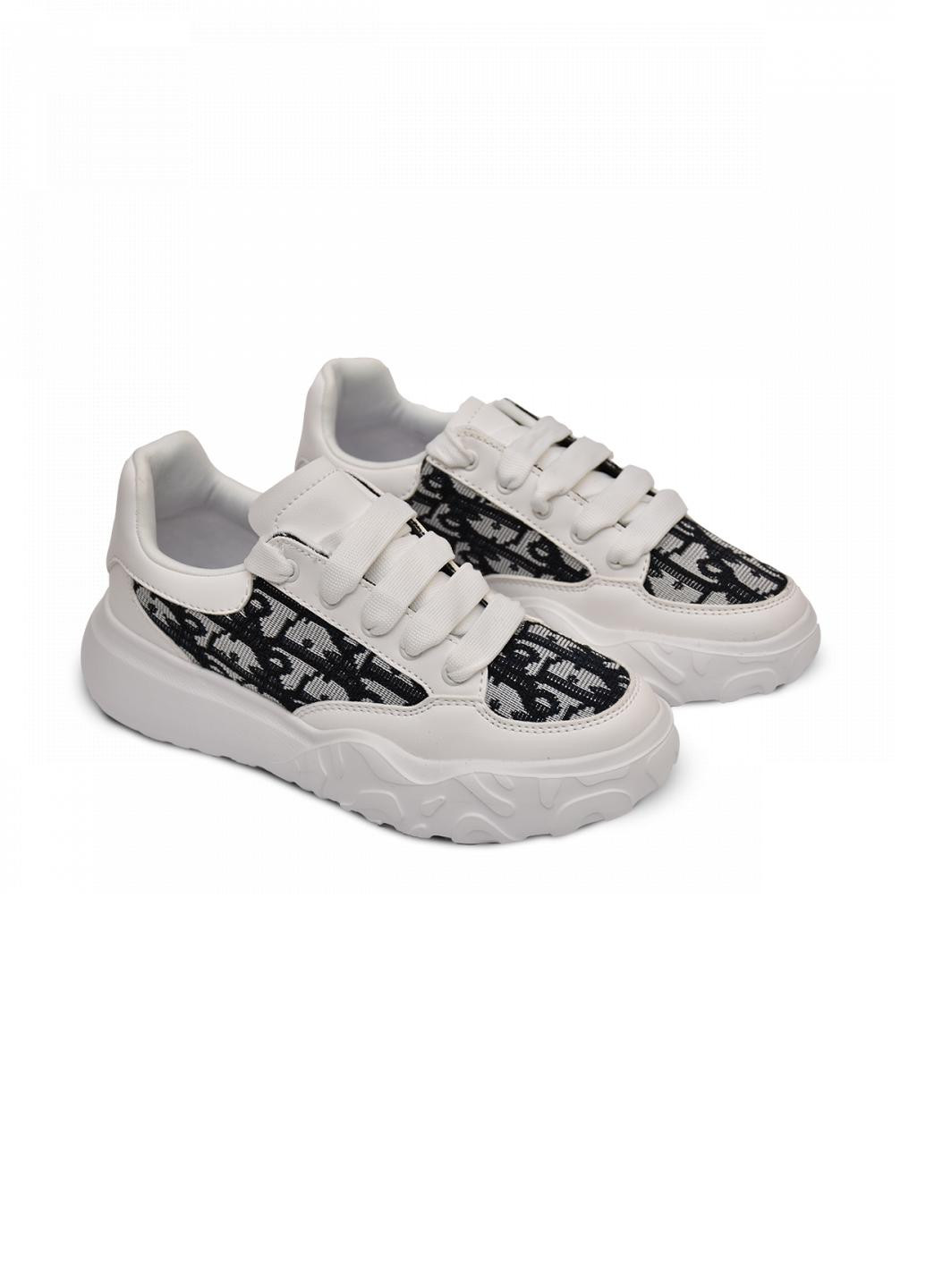 Кроссовки женские 839910 No Brand белые демисезоны (225016804)