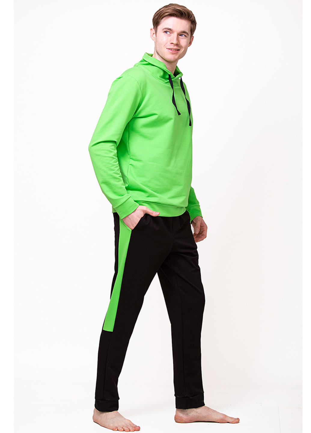 Зеленый демисезонный спортивный костюм мужской Kosta