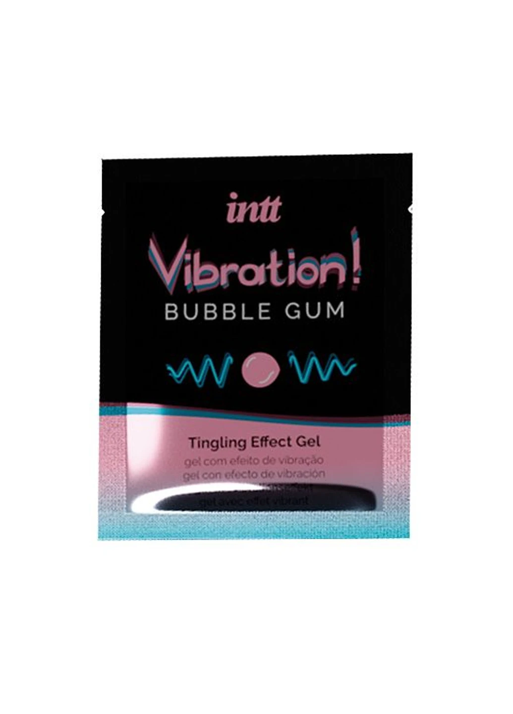 Пробник жидкого вибратора Vibration Bubble Gum (5 мл) Intt (251849856)