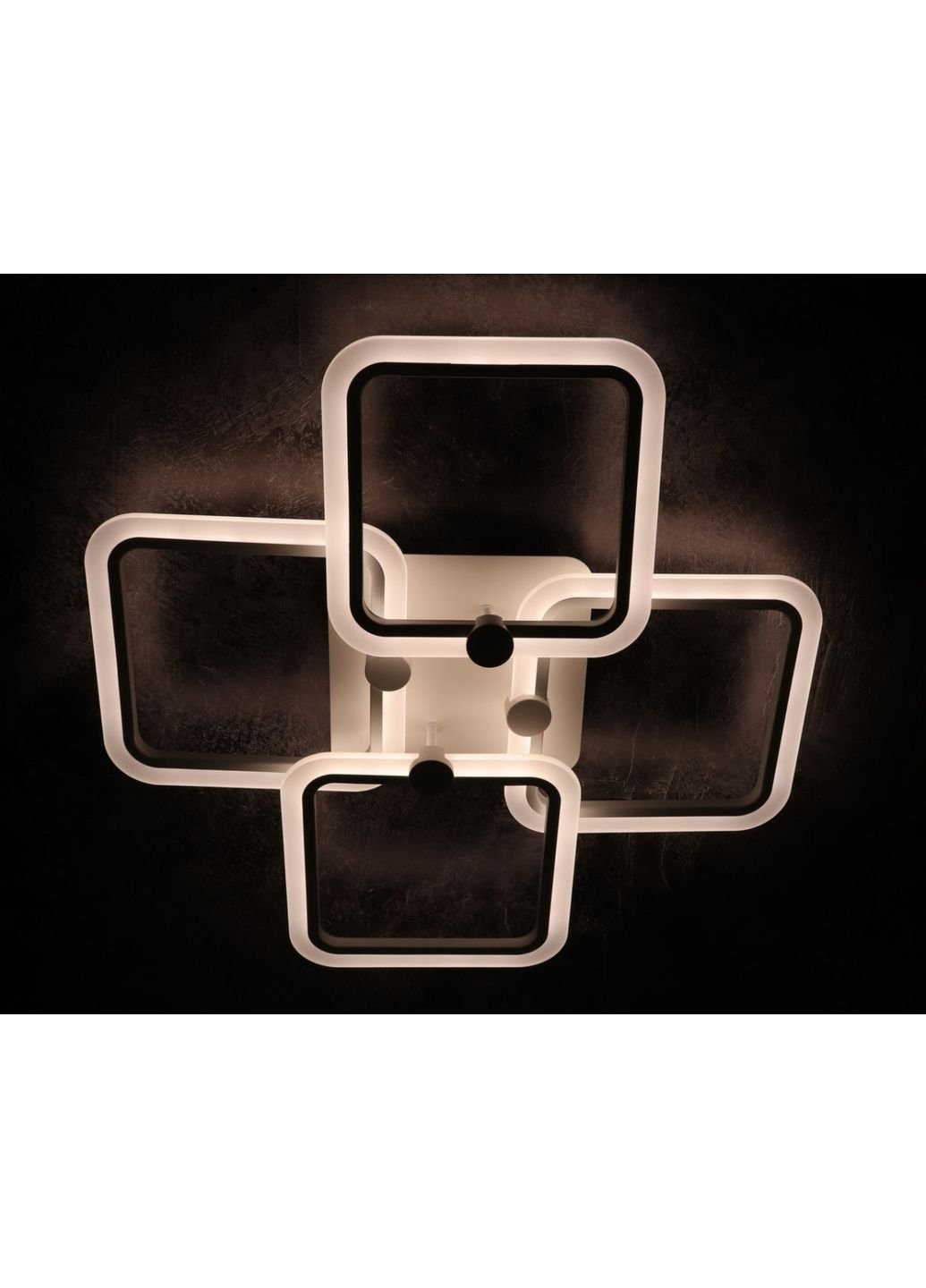 Люстра стельова LED з пультом A2503/4S-wh Білий 11х62х63 см. Sunnysky (253631131)