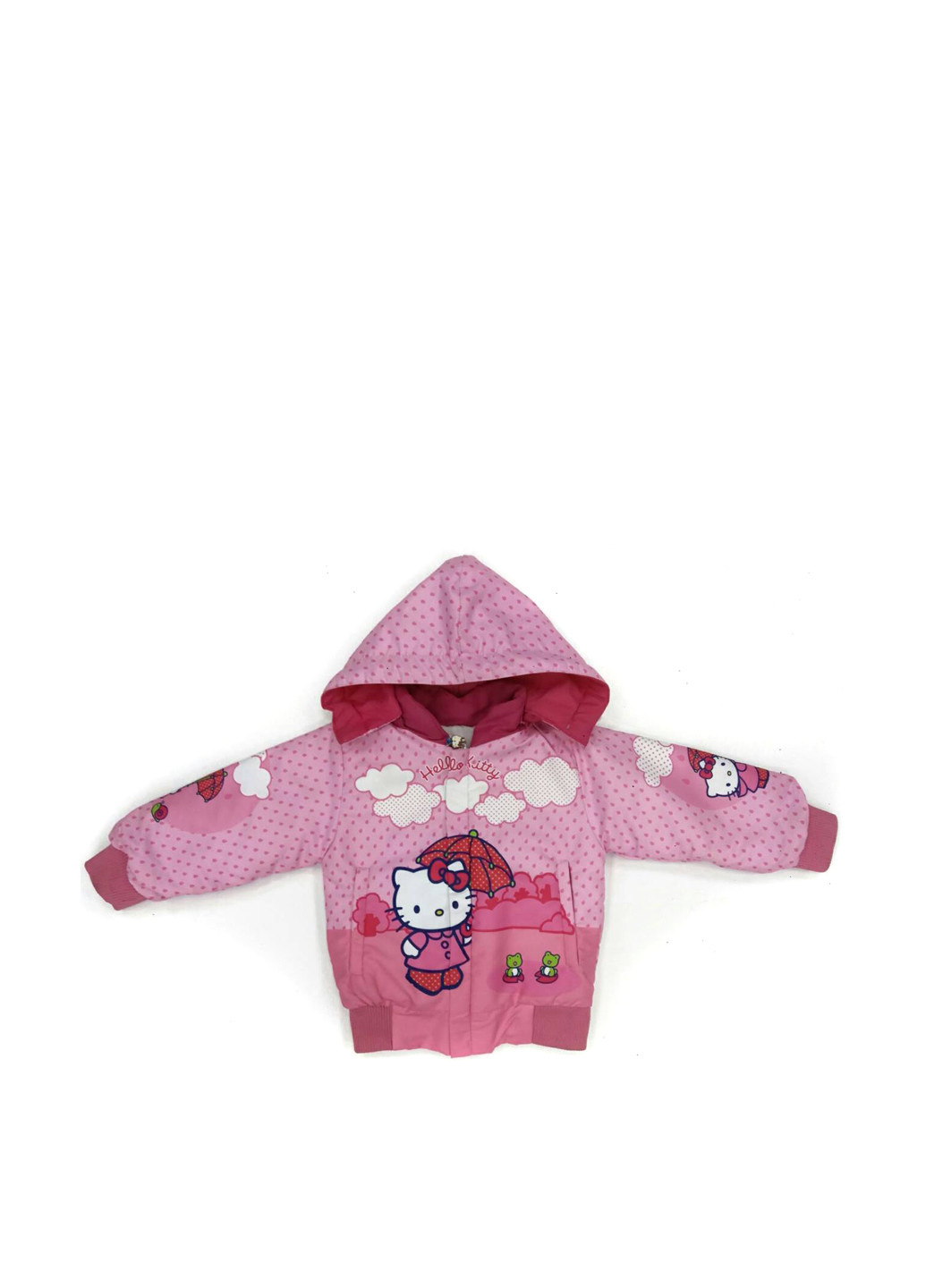 Розовая демисезонная куртка Piccolo L