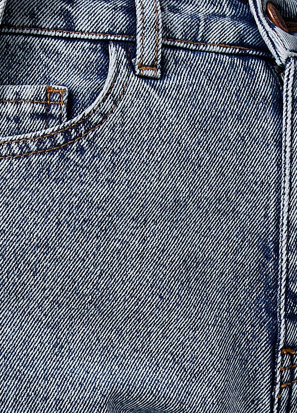 Джинси KOTON завужені, вкорочені однотонні блакитні джинсові бавовна