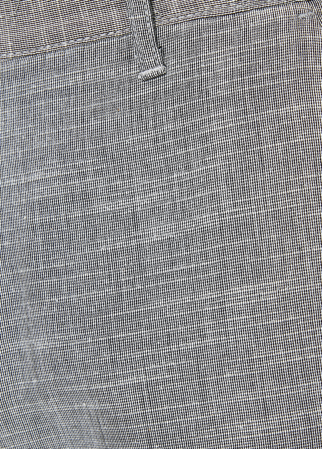 Светло-серые кэжуал летние укороченные, прямые брюки KOTON