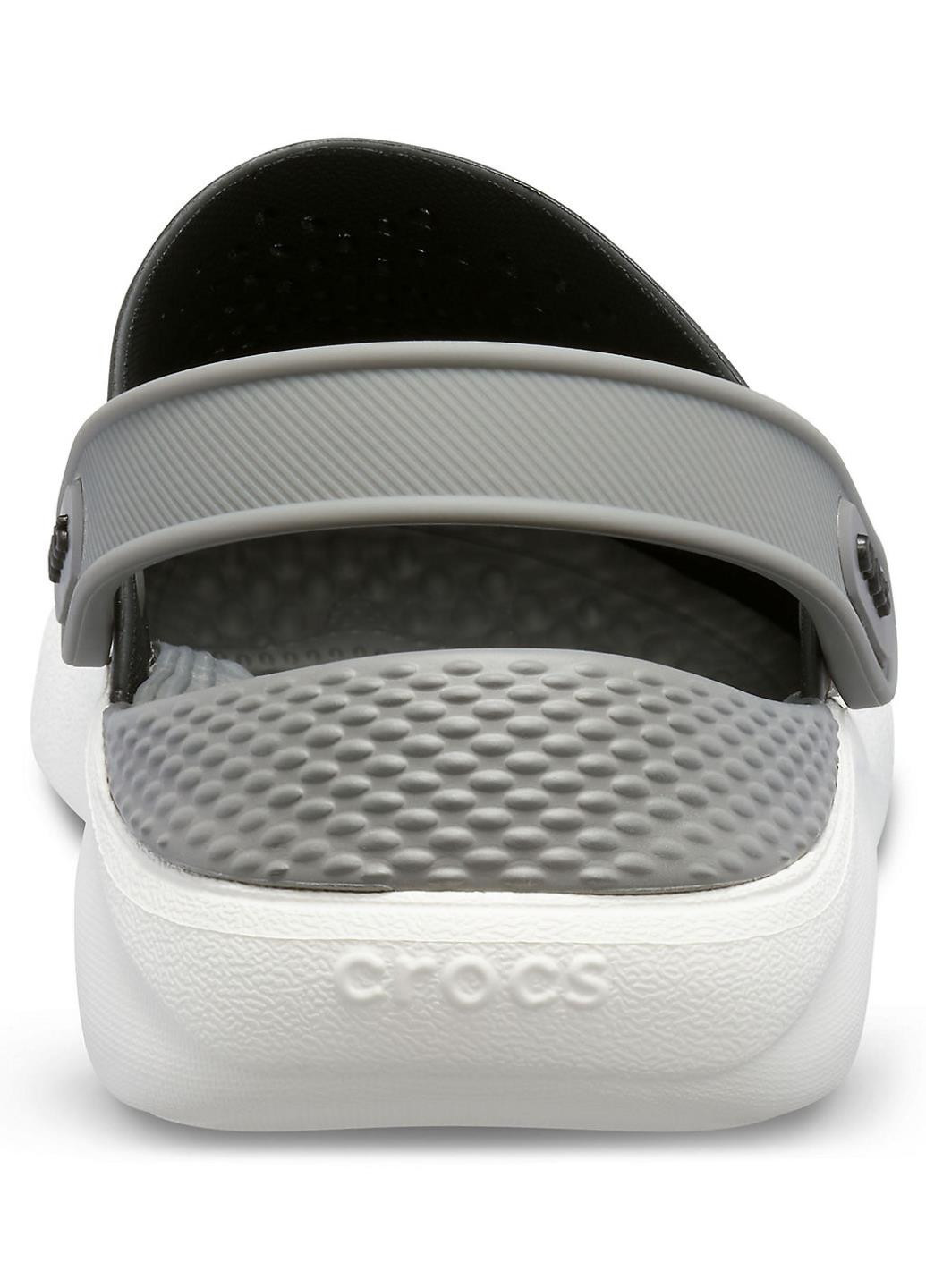 Черно-белые крокс Crocs