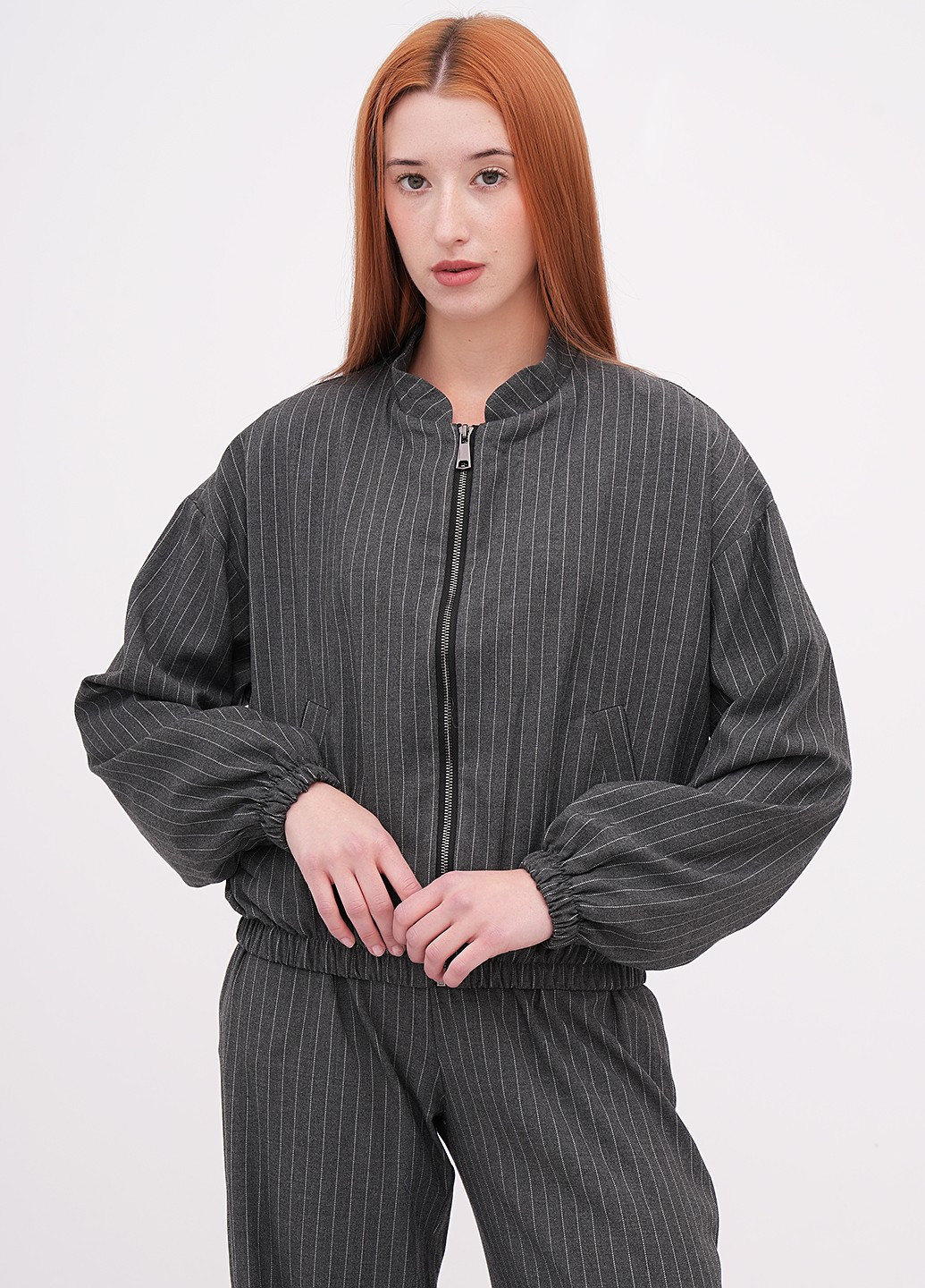 Бомбер EQUILIBRI на блискавці (355383114)