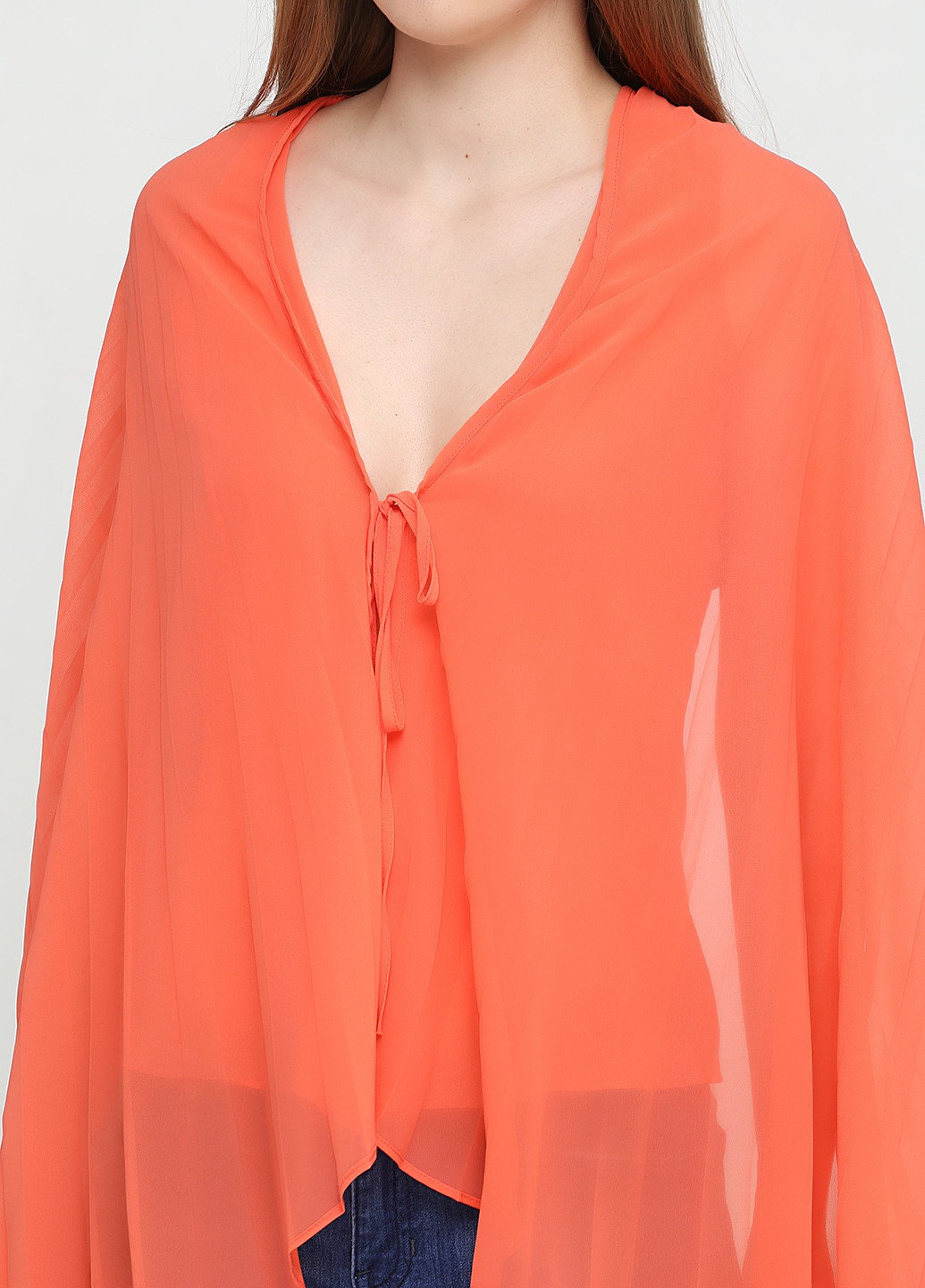Персиковая летняя блуза Waggon