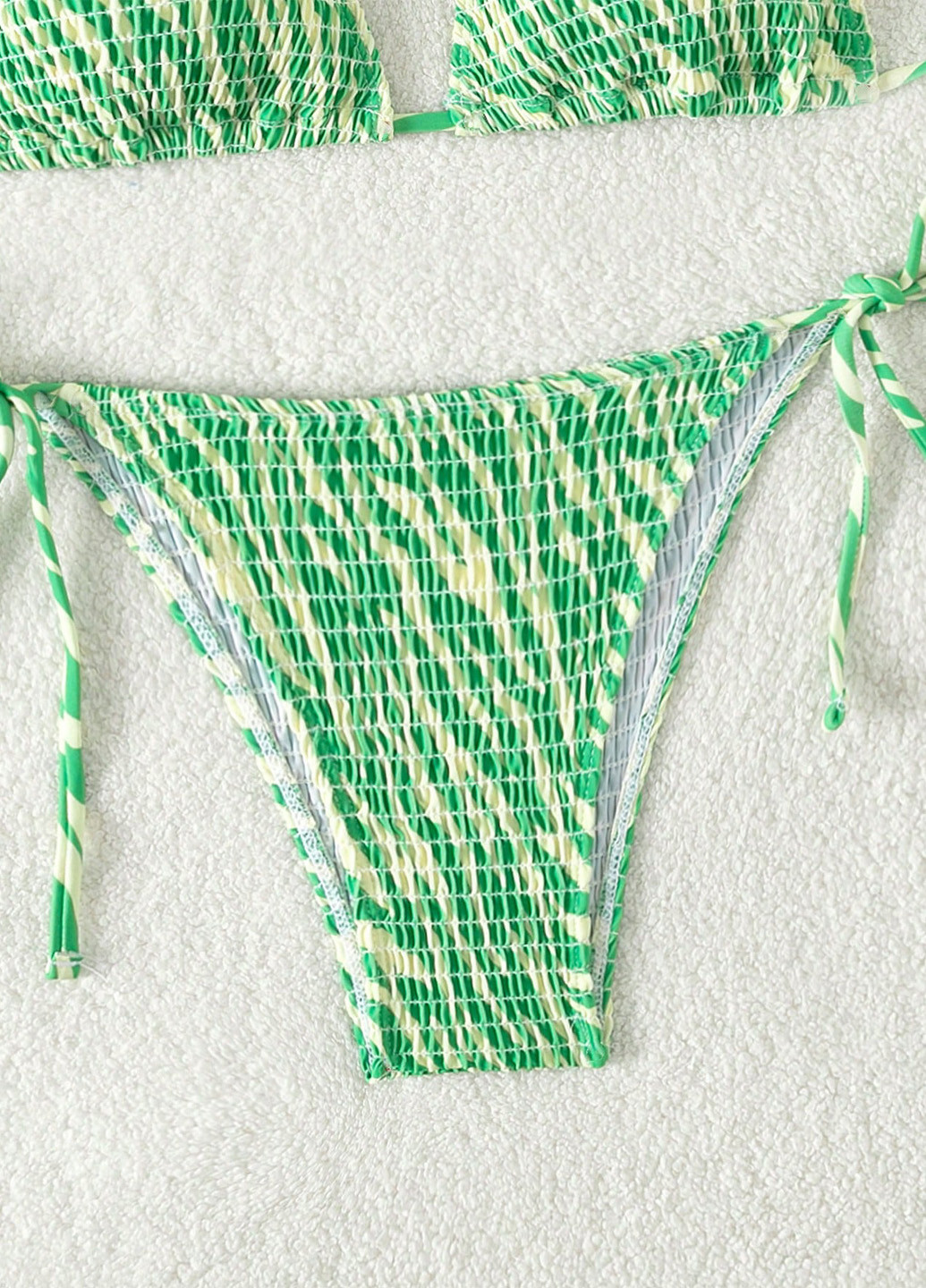 Комбінований літній купальник (ліф, трусики) роздільний SHEIN