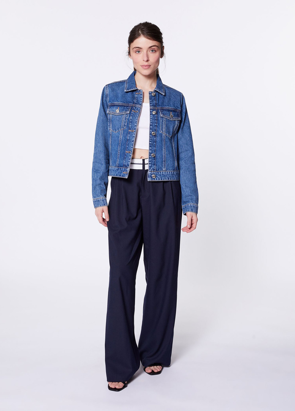 Синяя демисезонная куртка Jennyfer