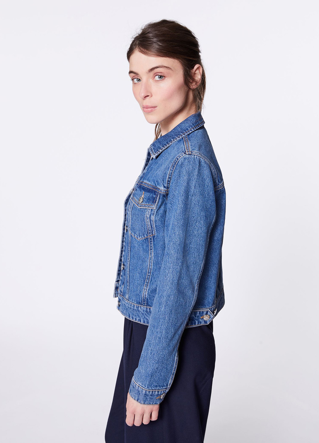 Синяя демисезонная куртка Jennyfer