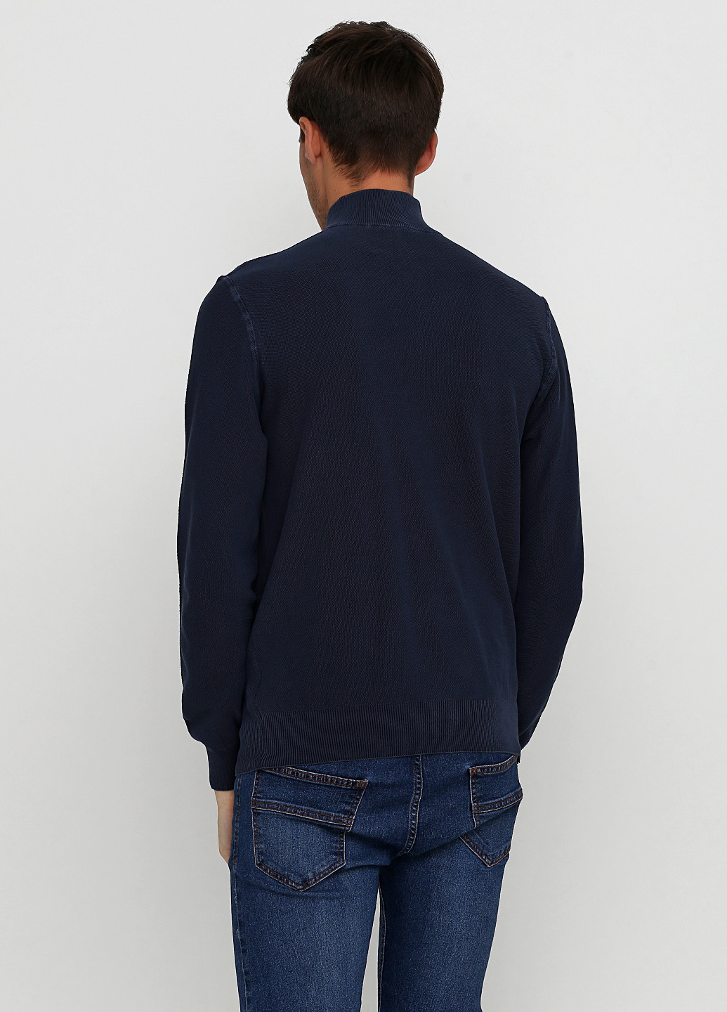 Темно-синий демисезонный свитер джемпер Cashmere Company