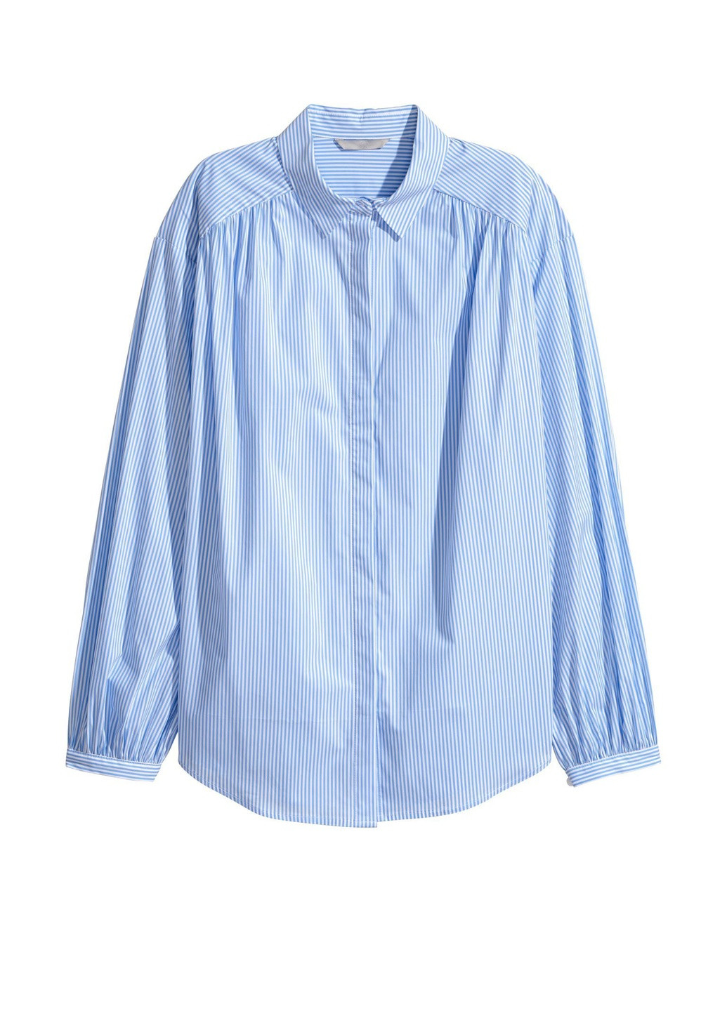 Світло-блакитна демісезонна блуза H&M