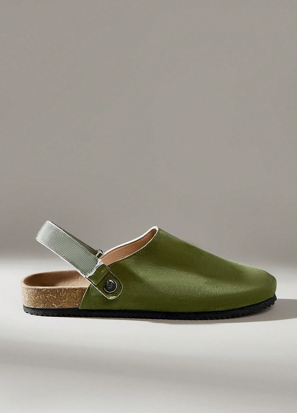 Зеленые сабо SHEIN без каблука