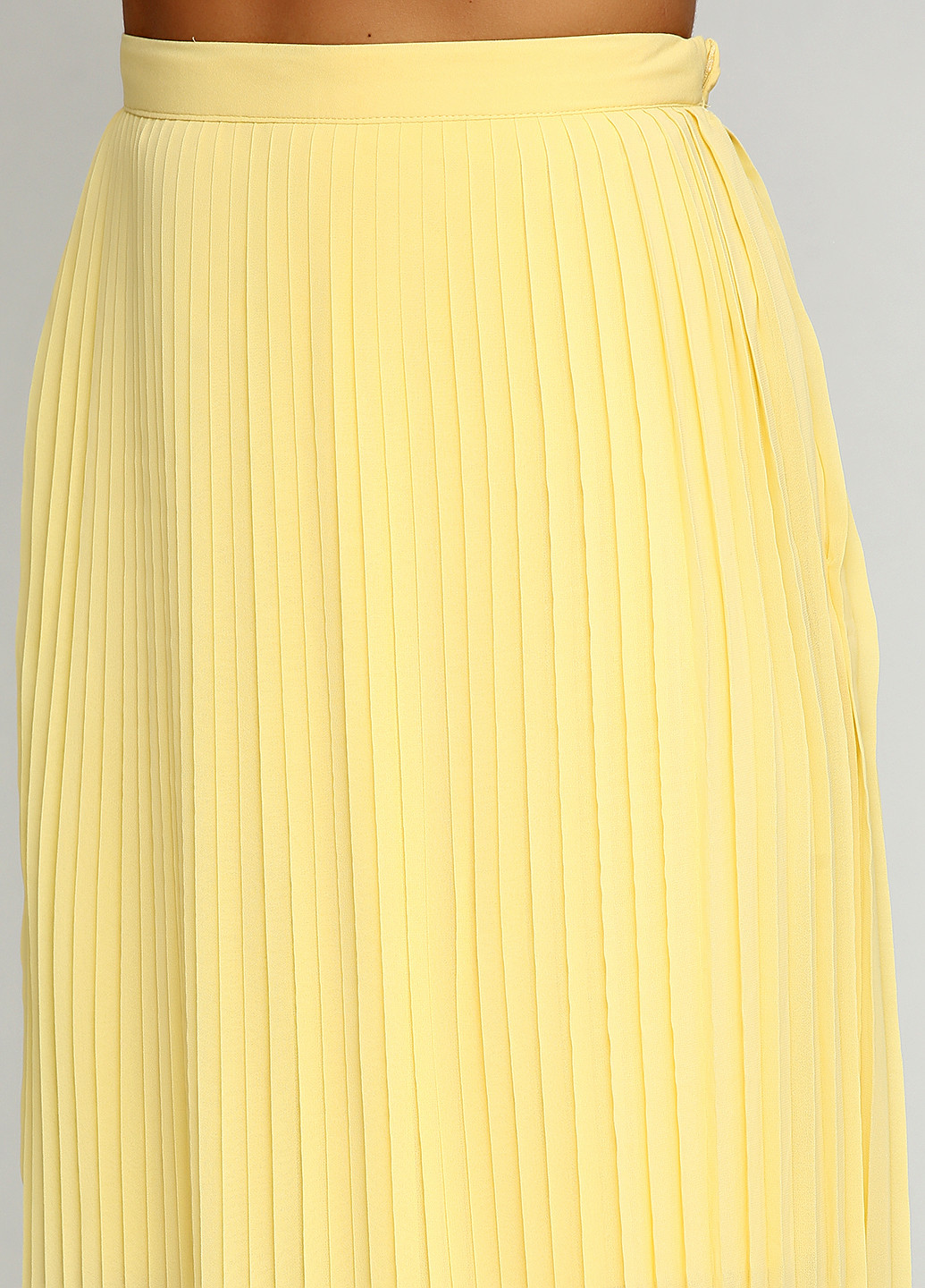 Желтая кэжуал однотонная юбка Silvian Heach макси