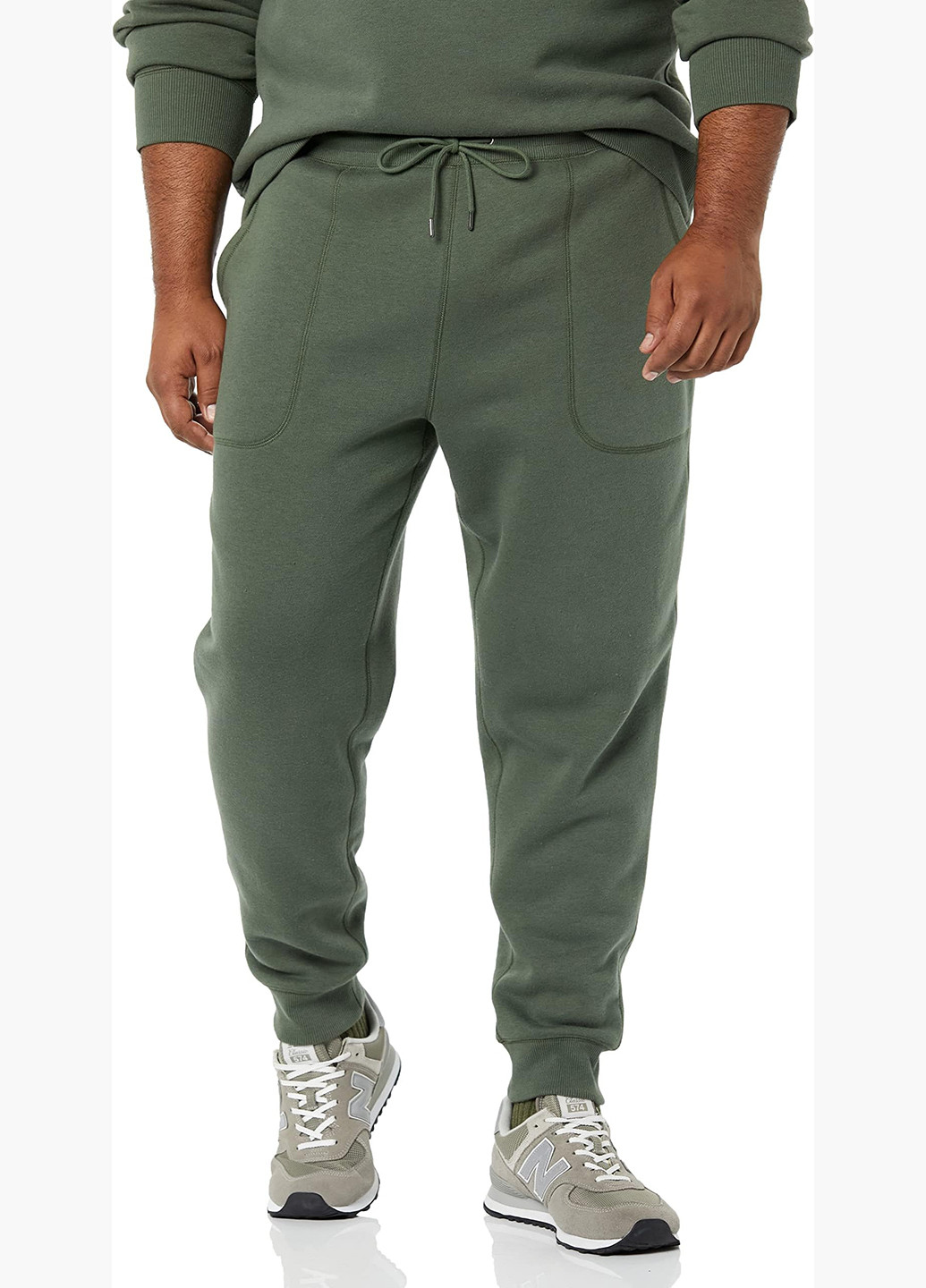 Темно-зеленые спортивные, кэжуал зимние джоггеры брюки Goodthreads