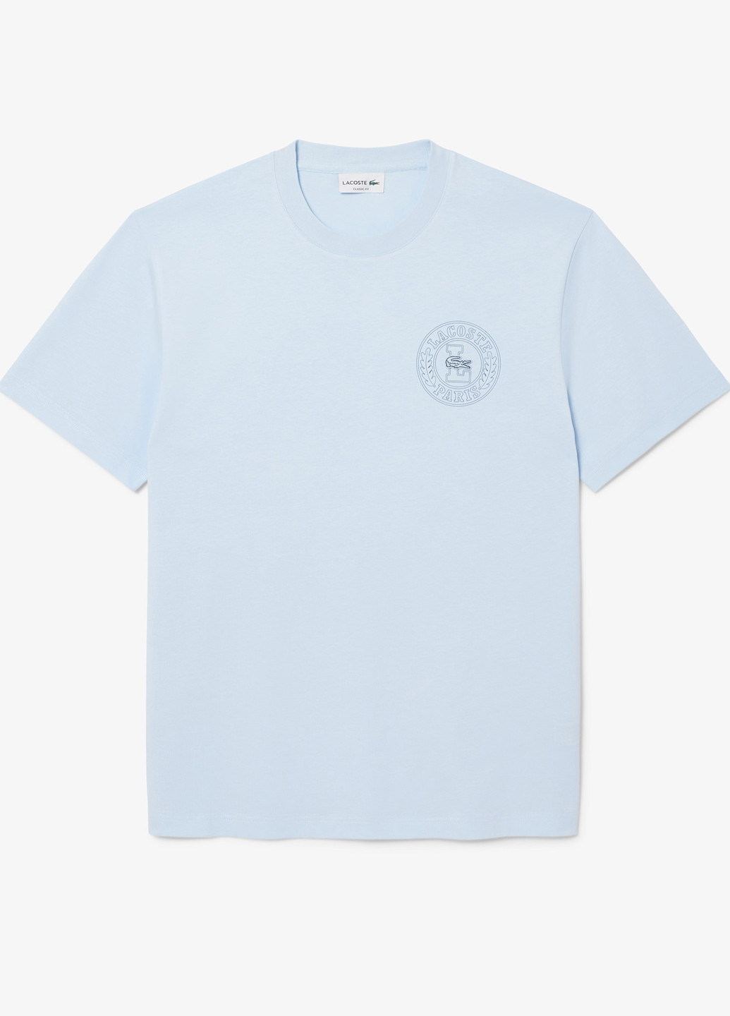 Голубая футболка Lacoste