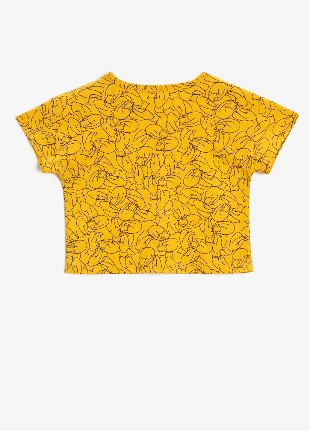 Гірчична літня футболка KOTON