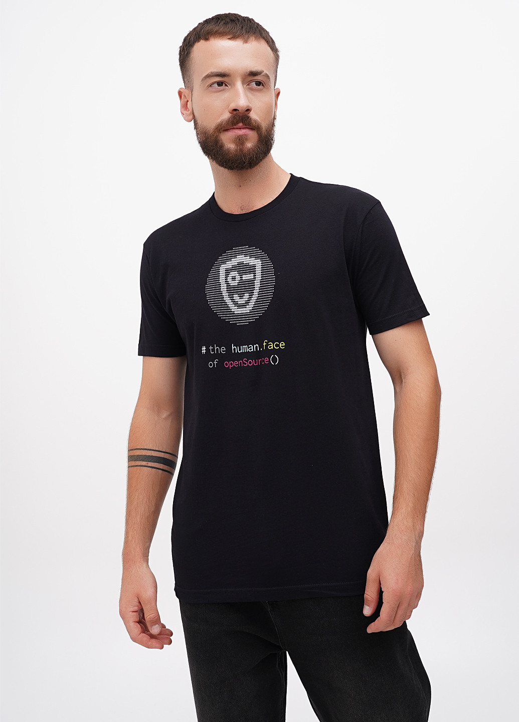 Чорна футболка Next Level