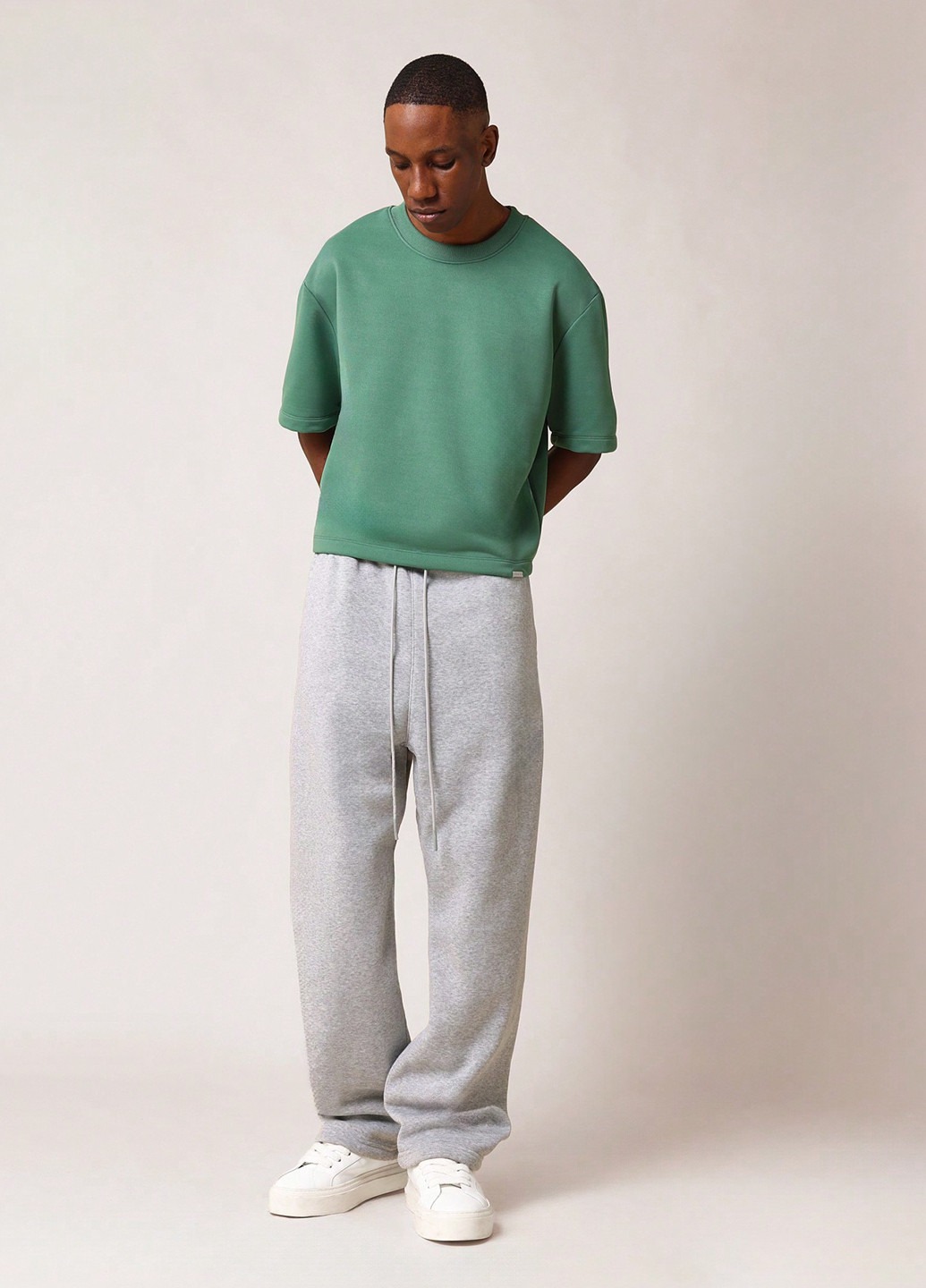 Зелена футболка SHEIN