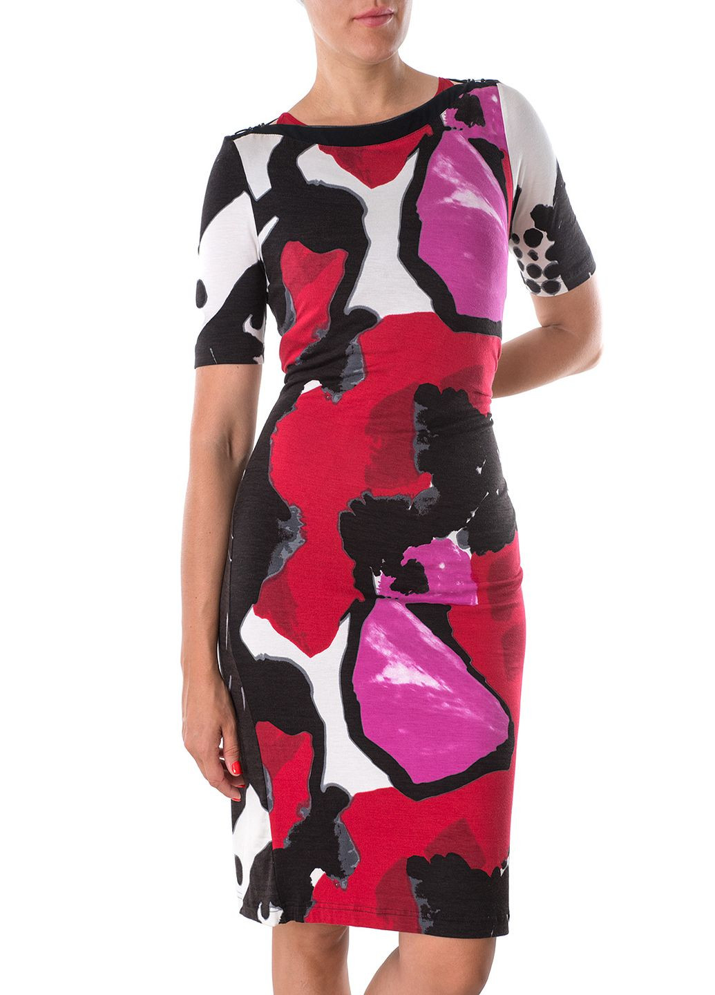 Комбінована кежуал сукня Apanage з абстрактним візерунком