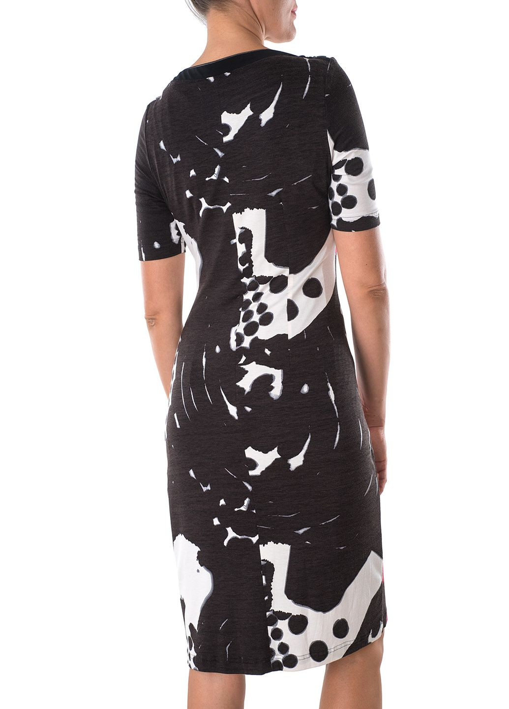 Комбінована кежуал сукня Apanage з абстрактним візерунком