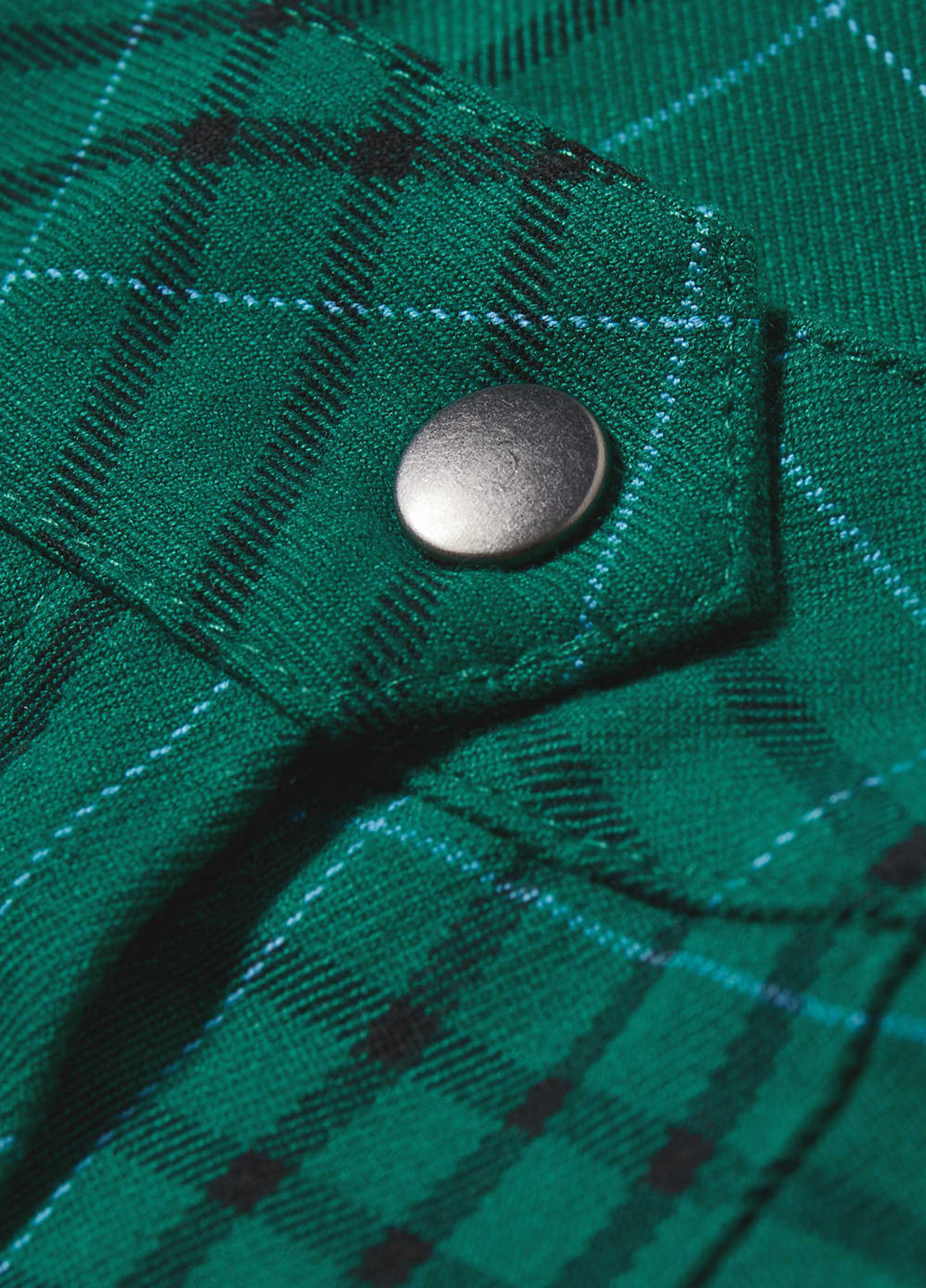 Зеленая кэжуал в клетку юбка C&A клешированная