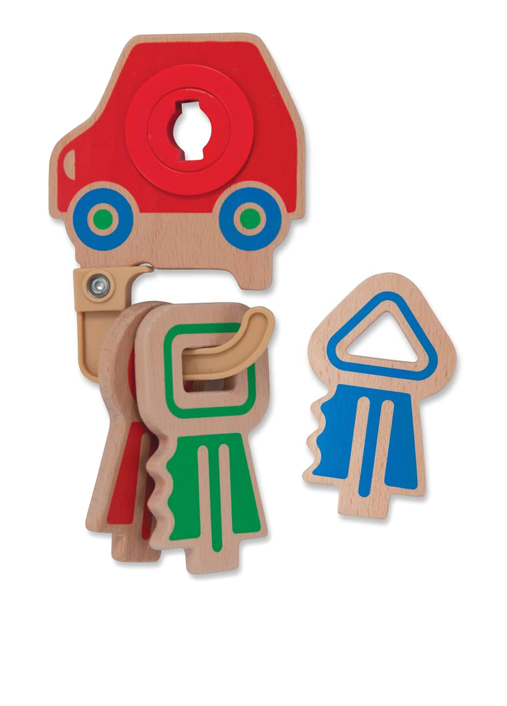 Дерев'яна іграшка Дитячі ключики, 4.3х12.7х27.9 см Melissa & Doug (251317678)