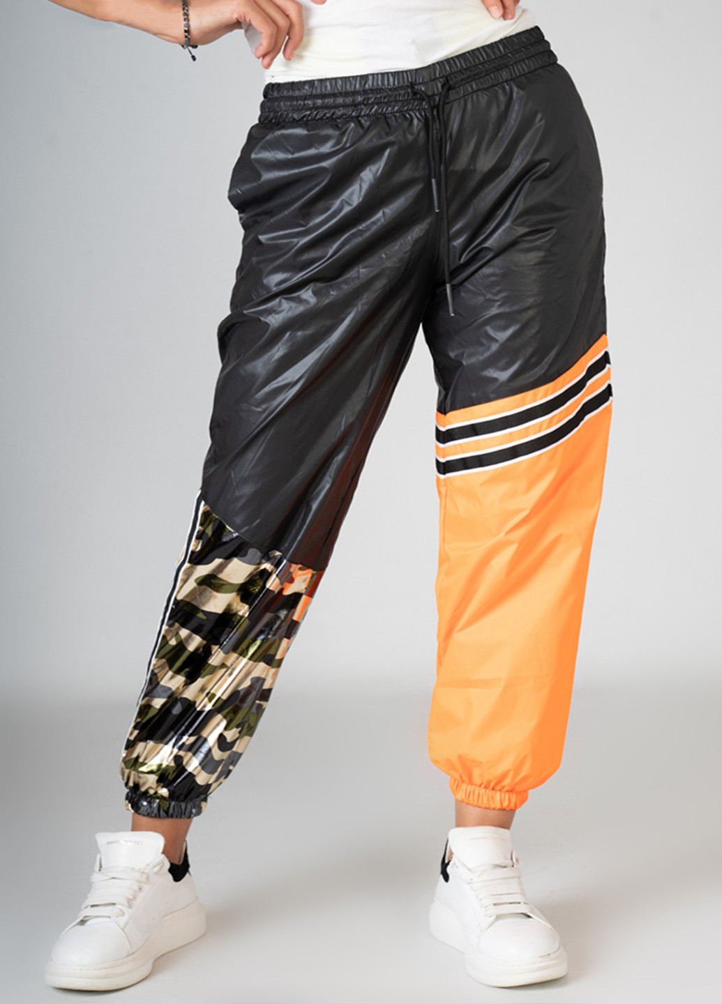 Комбинированные спортивные демисезонные джоггеры брюки Sonesta