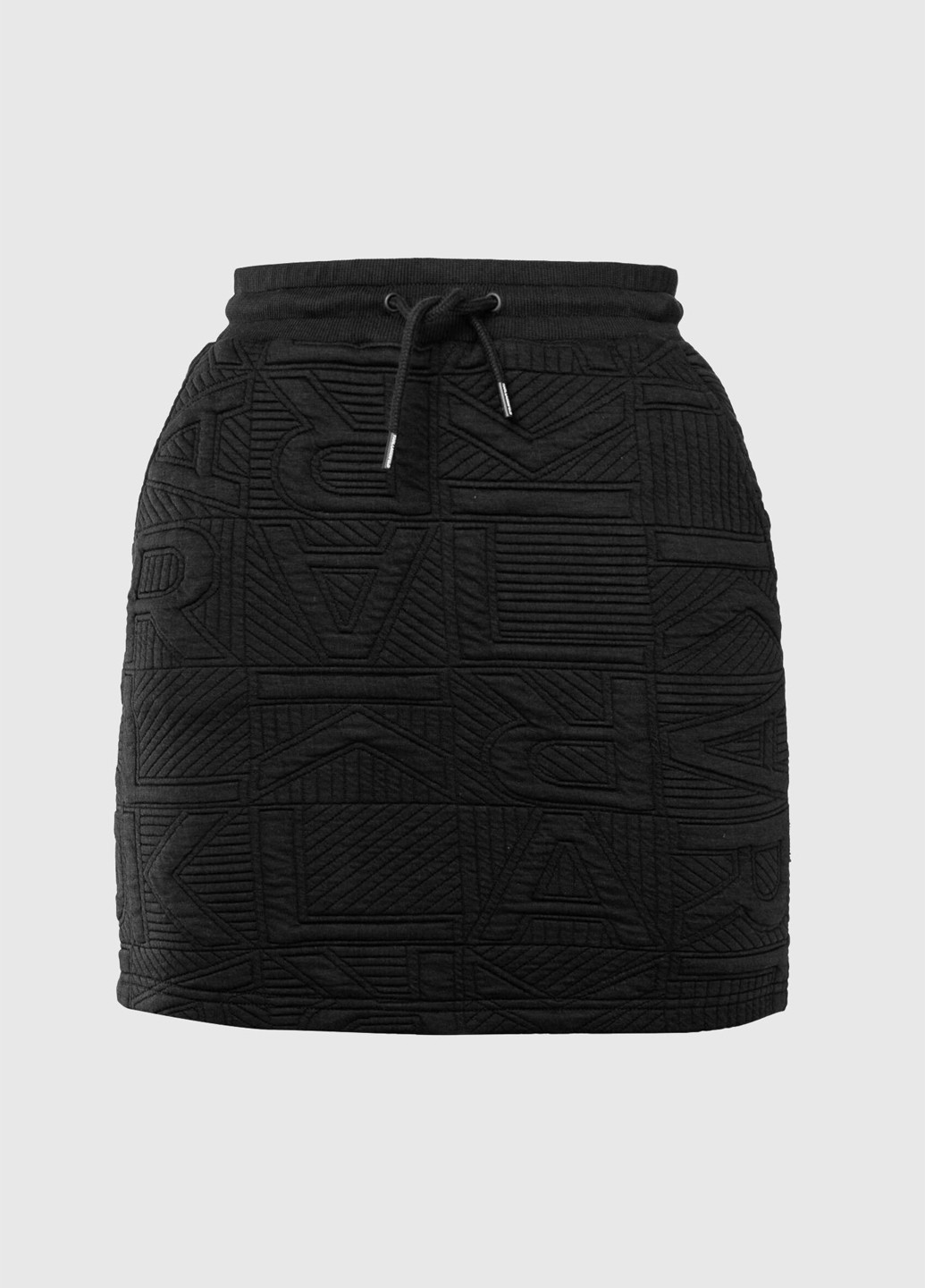 Черная кэжуал однотонная юбка Karl Lagerfeld карандаш