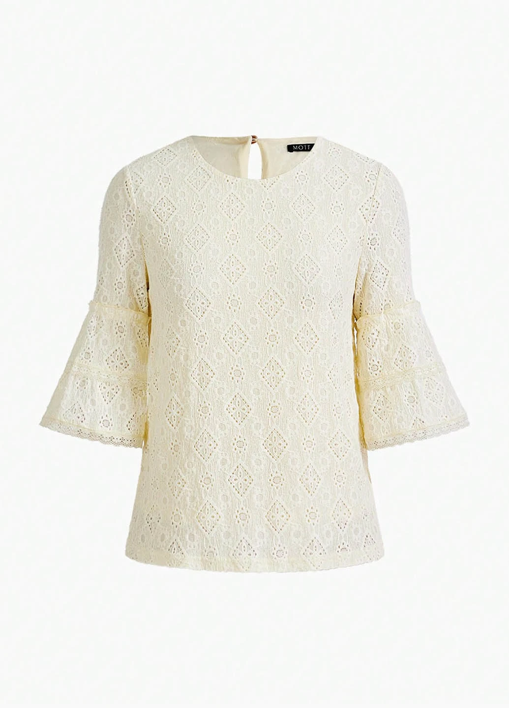 Молочная блуза SHEIN