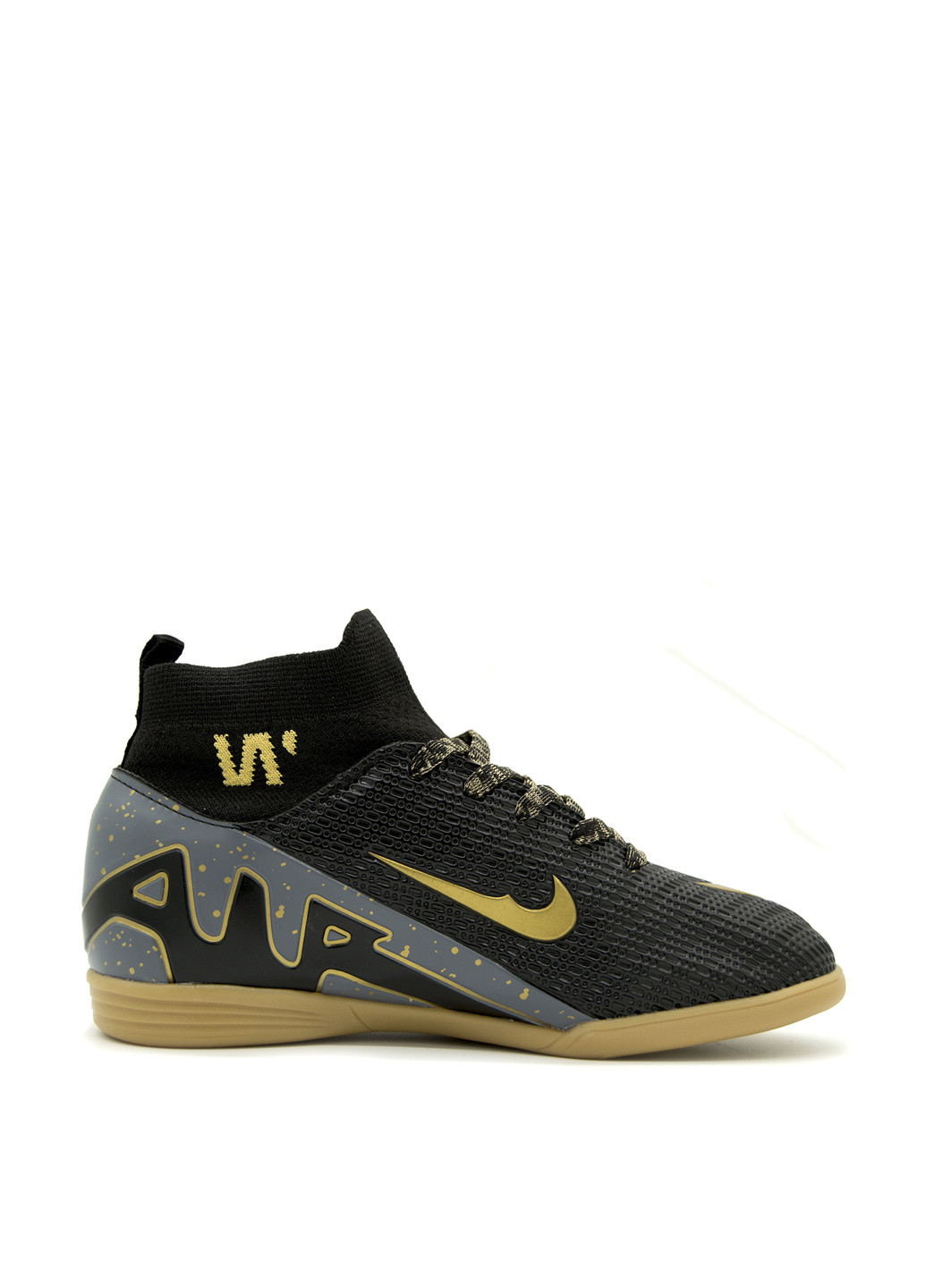 Черные футзалки Walked