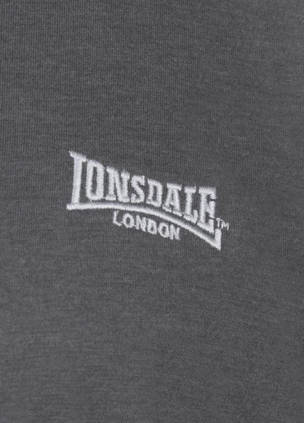 Темно-сіра футболка Lonsdale
