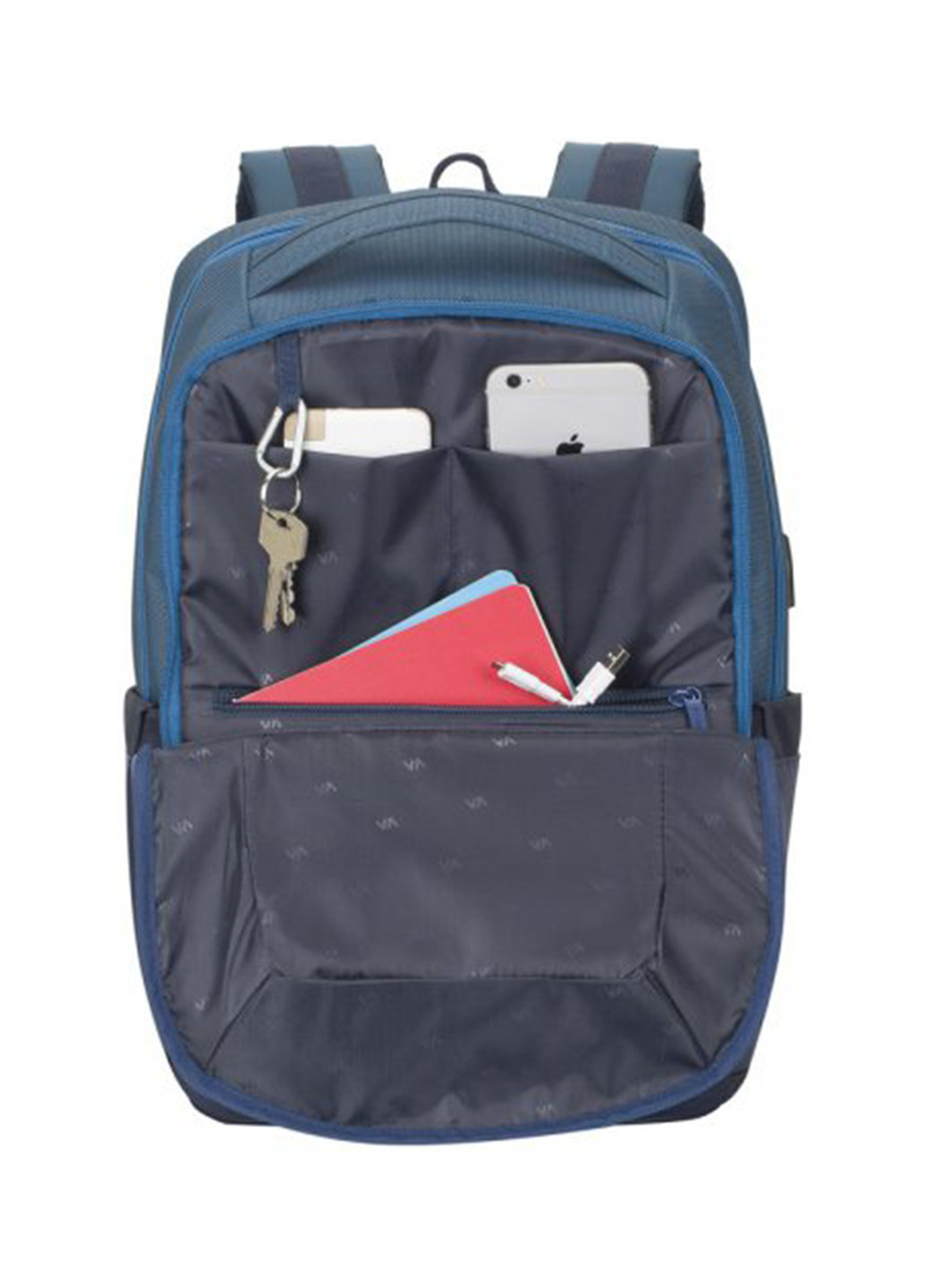 Рюкзак для ноутбука 7767 (Steel blue / aquamarine) RIVACASE 7767 (steel blue/aquamarine) (139252101)