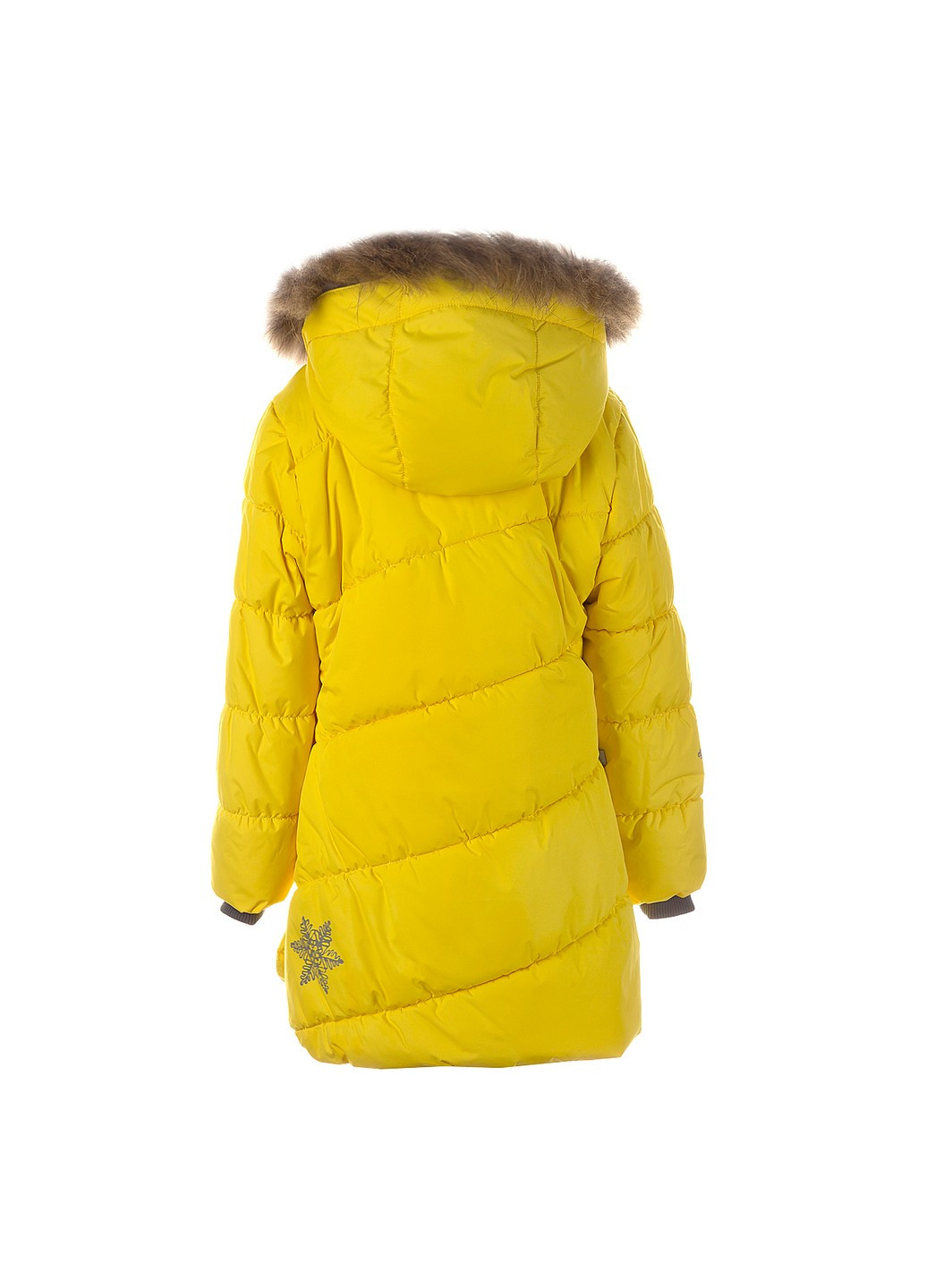 Желтая зимняя куртка зимняя rosa 1 Huppa