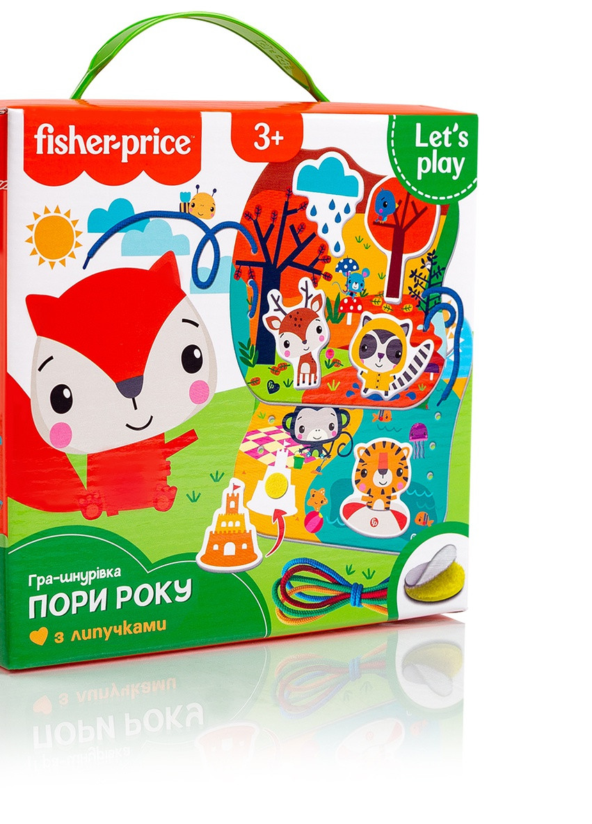 Игра-шнуровка "Fisher-Price. Времена года" VT5303-25 (укр) Vladi toys (255374396)