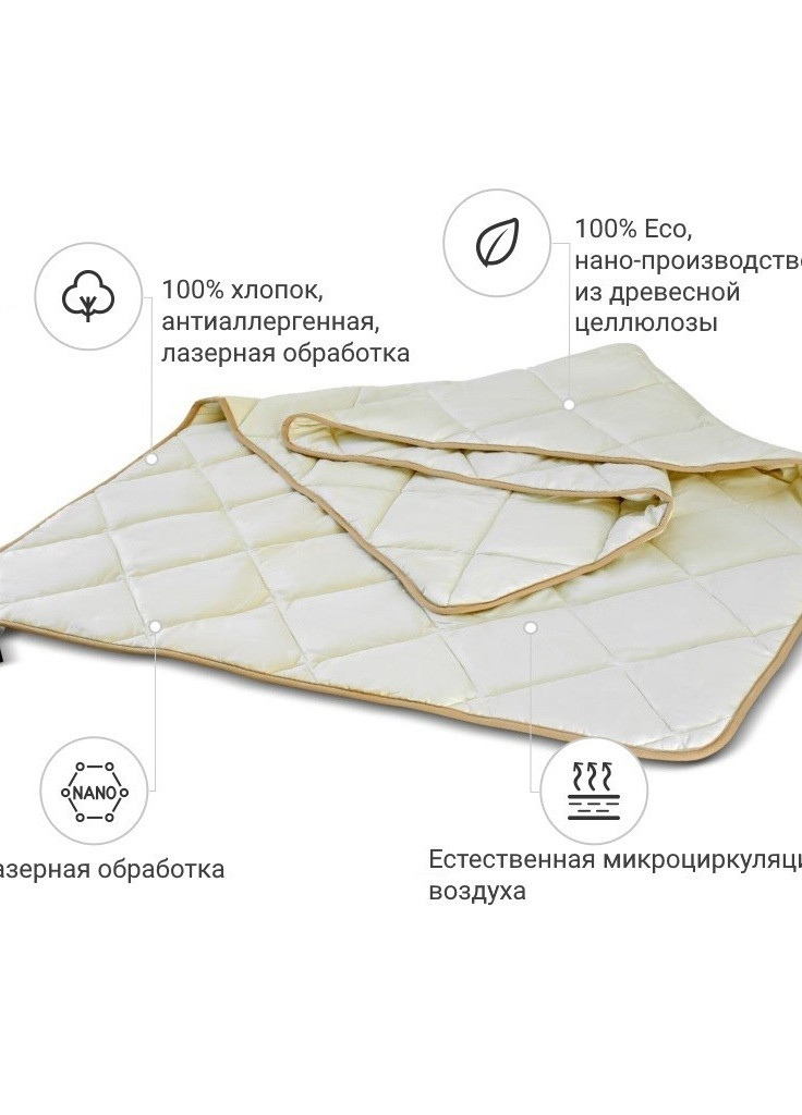 Ковдра антиалергічна Тенсел Carmela 0381 демі 200x220 (2200000131003) Mirson (254080454)