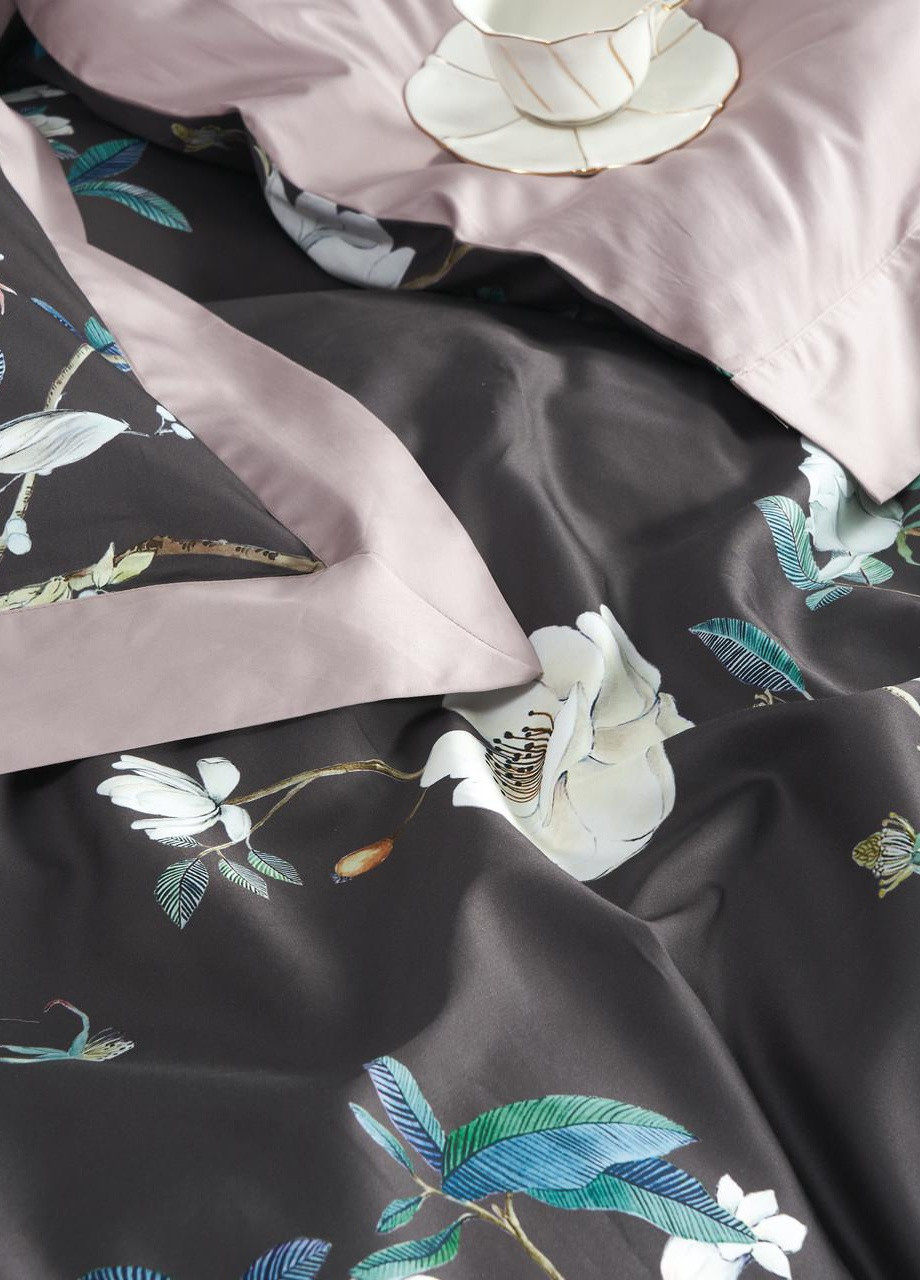 Постільна білизна євро єгипетська бавовна 200x220 см (DS12E) Vie Nouvelle Digital (253754921)