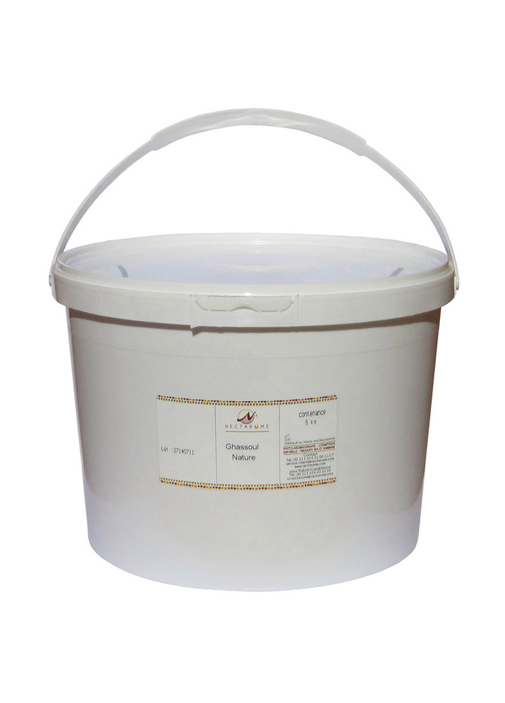 Гассул (марокканская вулканическая глина) природный, в порошке, 5 кг Nectarome (17020575)