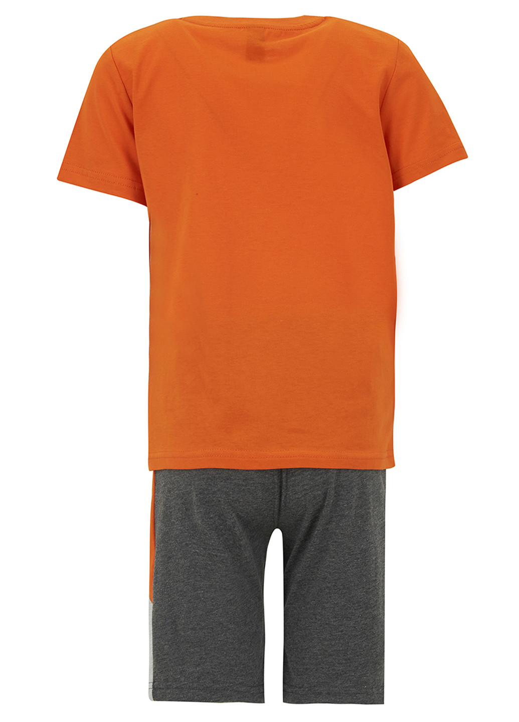 Помаранчевий літній комплект(футболка, шорти) DeFacto