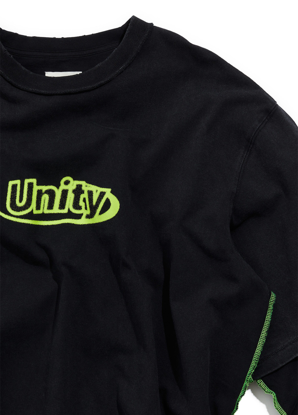 Черный демисезонный кэжуал лонгслив H&M с надписями