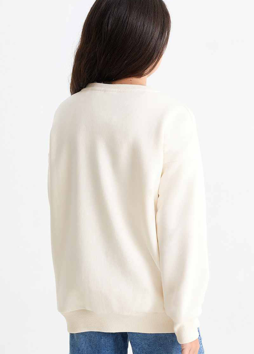 C&A світшот персонажі кремовий кежуал бавовна, трикотаж