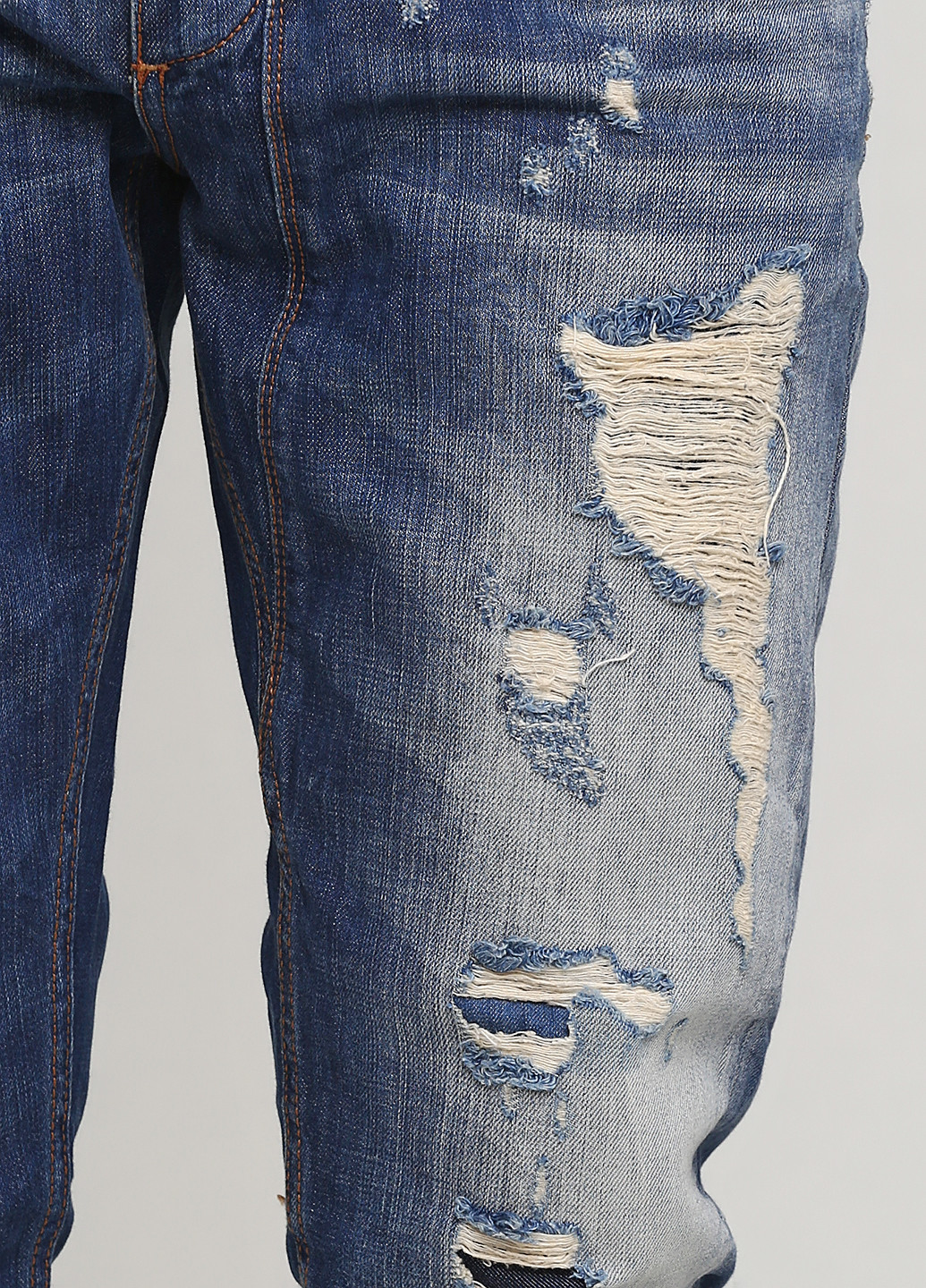 Темно-синие демисезонные джинсы Antony Morato