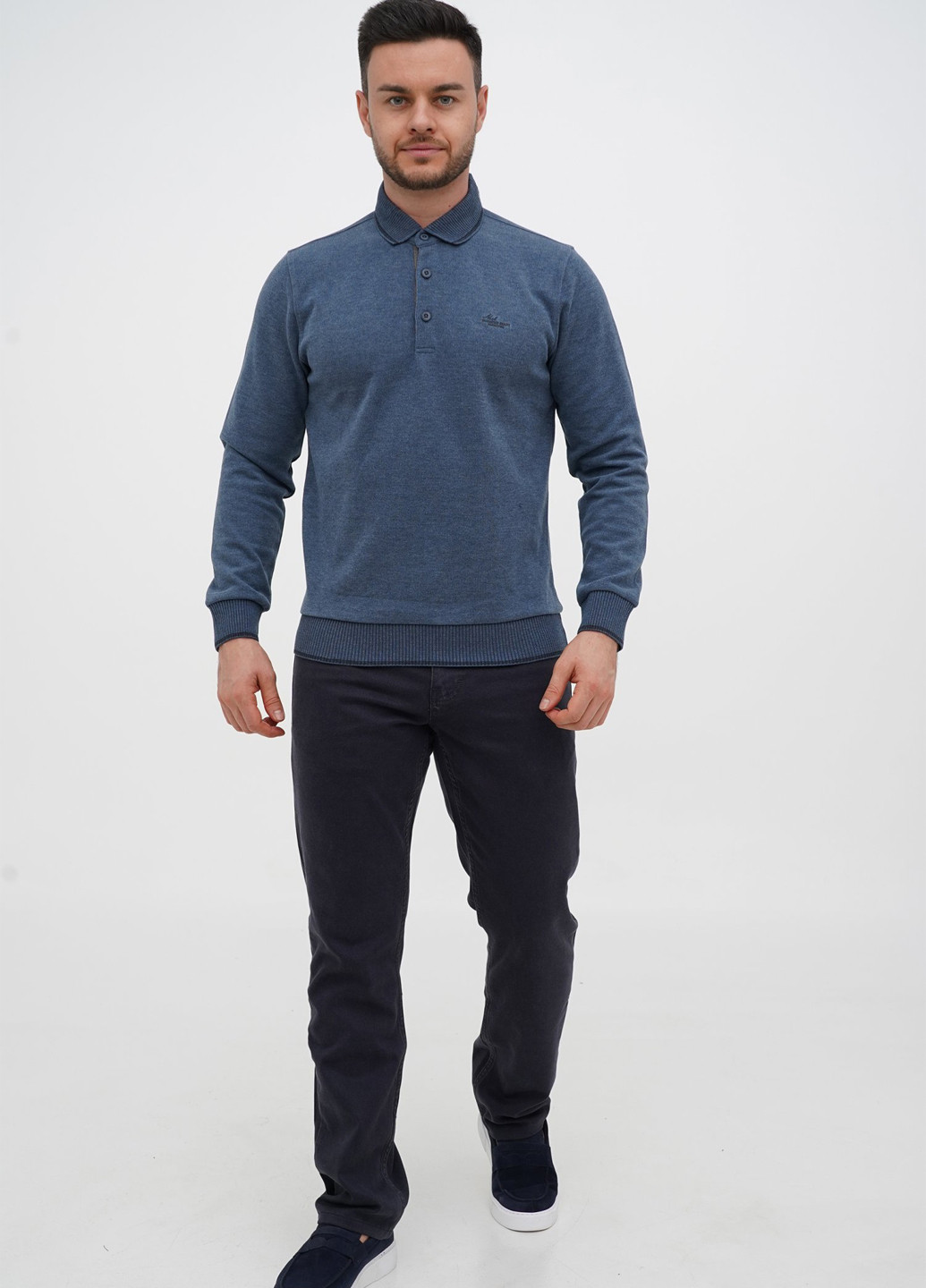 Світло-синій демісезонний джемпер Trend Collection