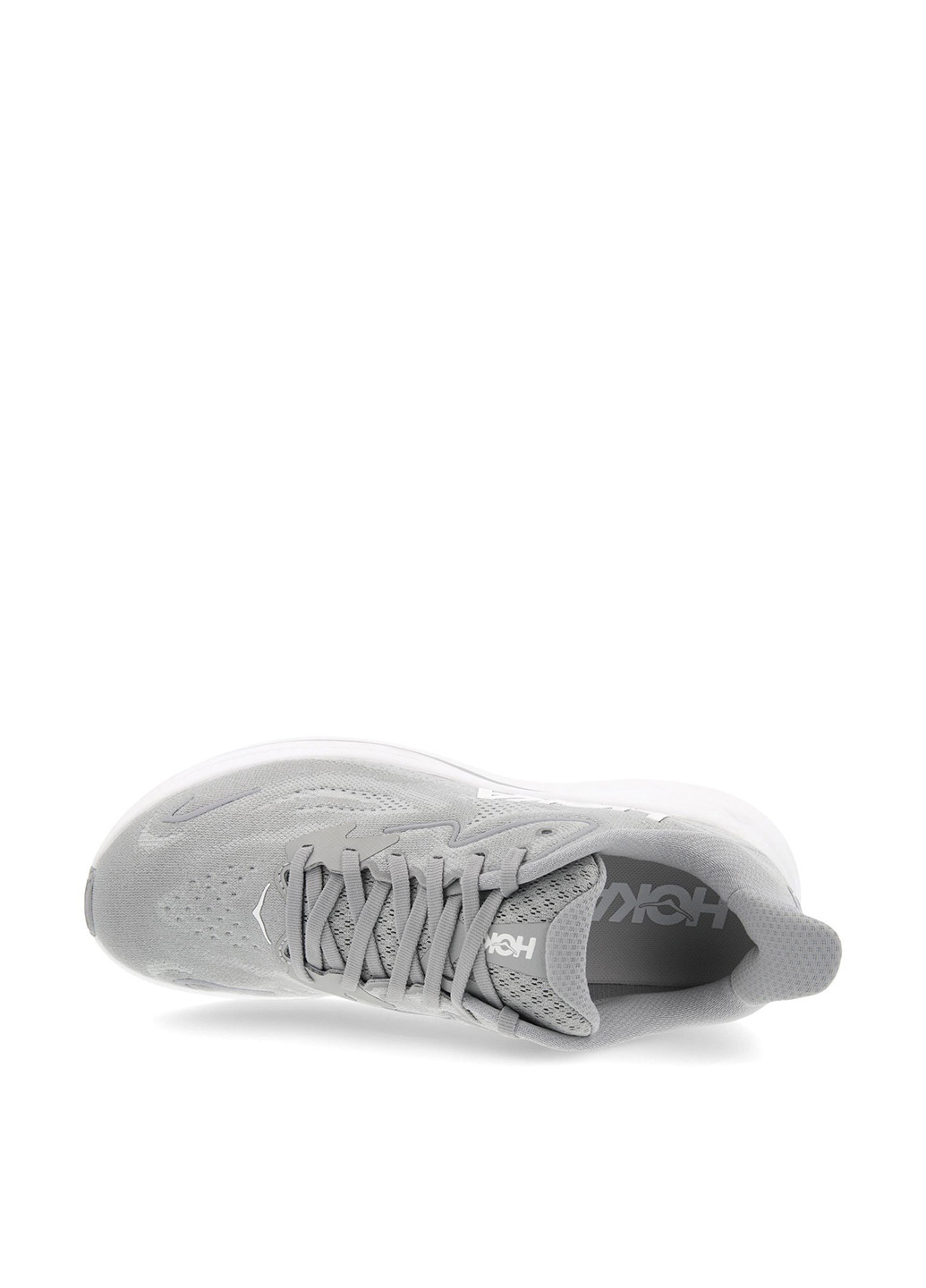 Серые демисезонные кроссовки HOKA CLİFTON 10