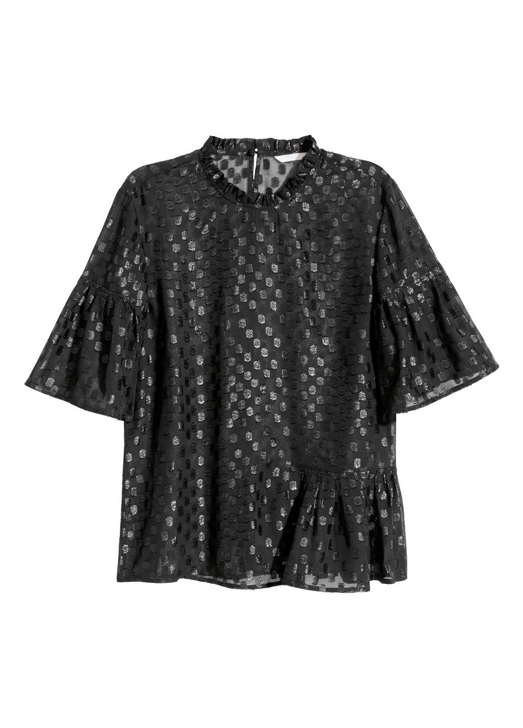 Чорна блуза H&M